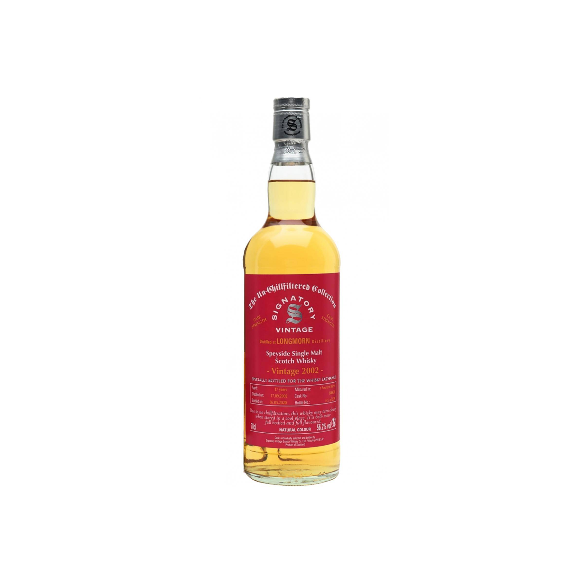 Longmorn 2002 17 Years Single Malt Whisky