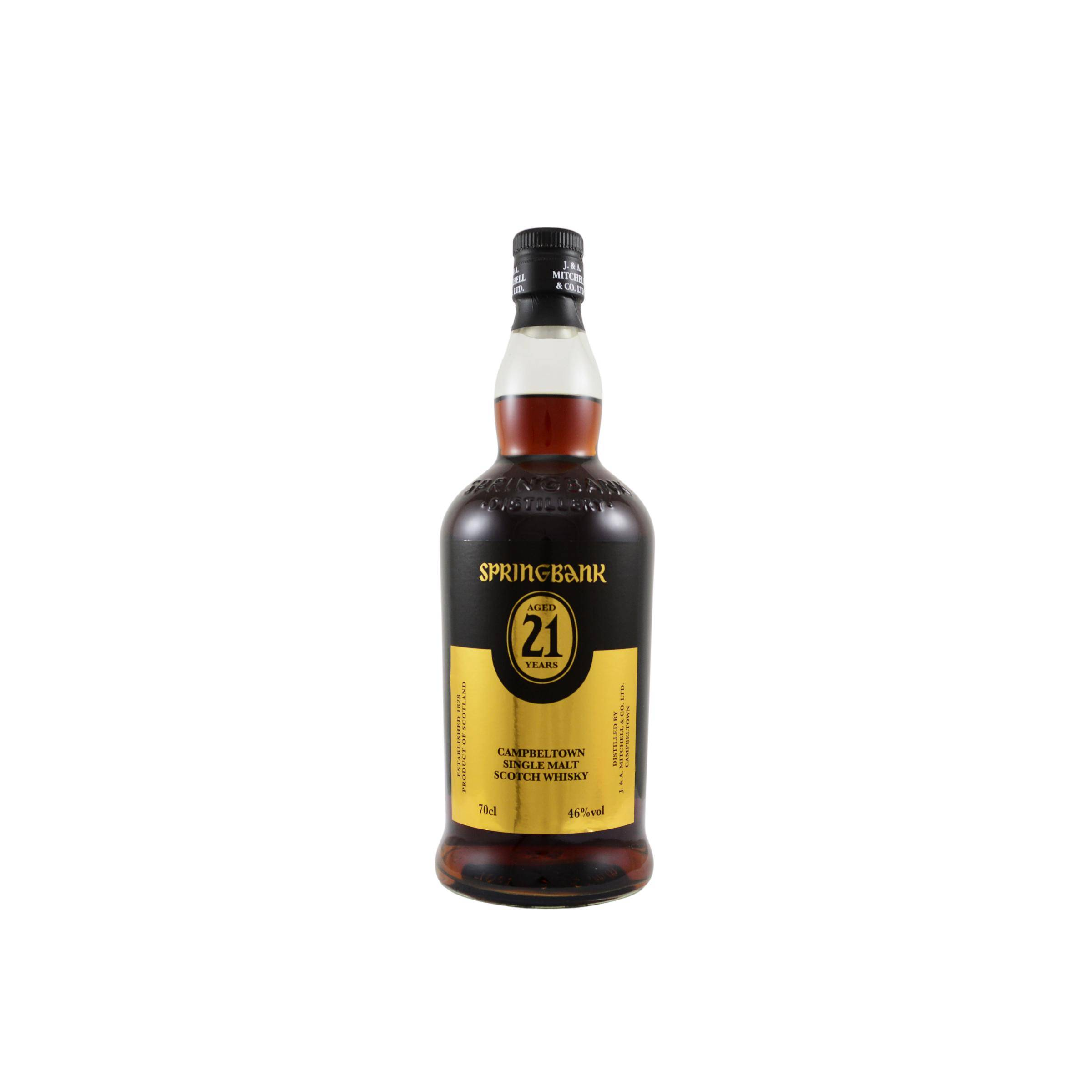 Springbank 21 Years Single Malt Whisky