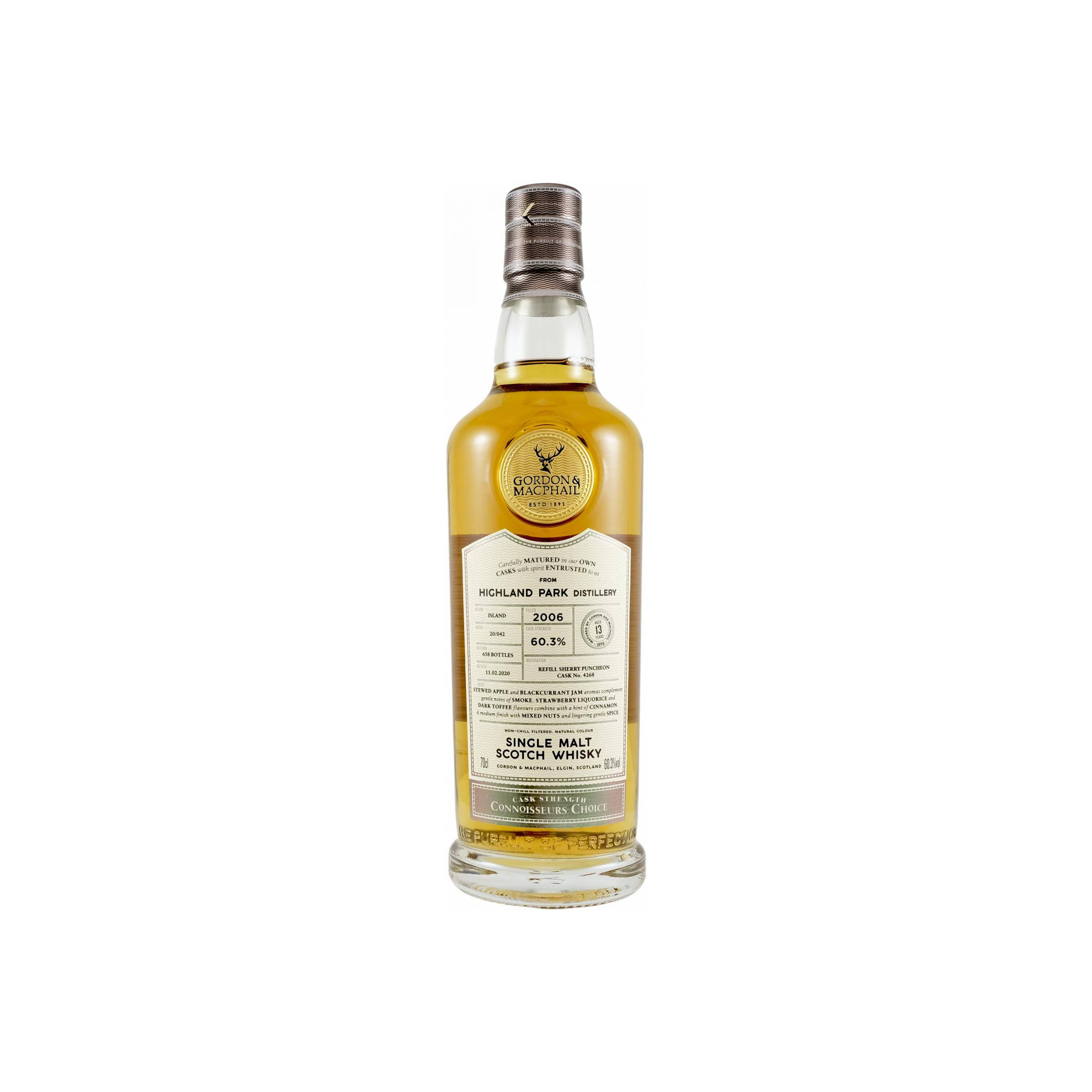 Highland Park Connoisseurs Choice - Cask Strength 2006 13 Years Single Malt Whisky