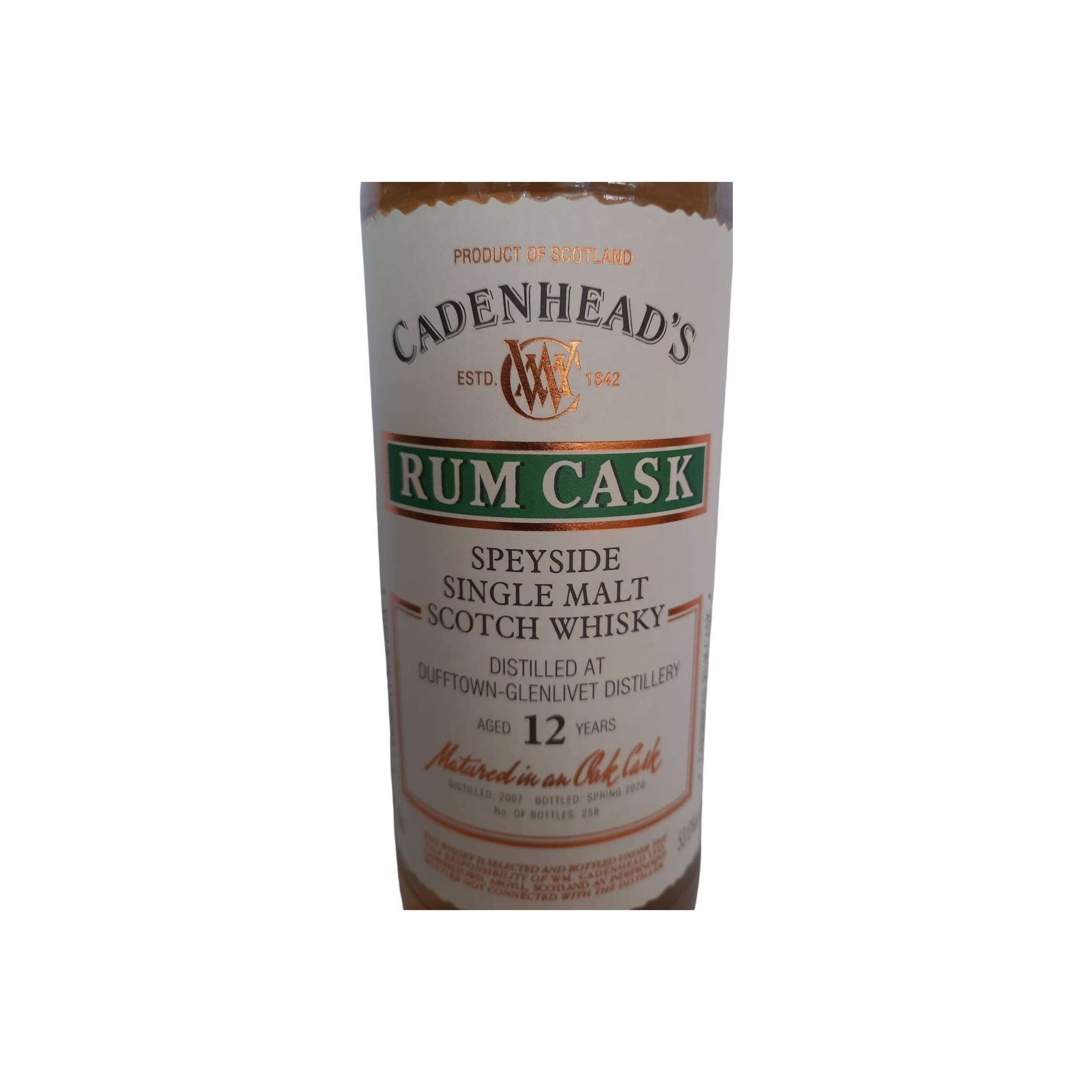 Dufftown 2007 12 Years Single Malt Whisky 3