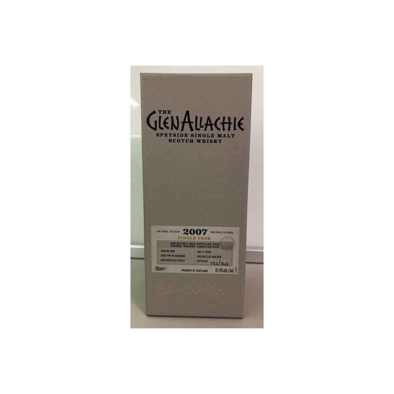 The GlenAllachie Single Cask 2007 13 Years Single Malt Whisky 3