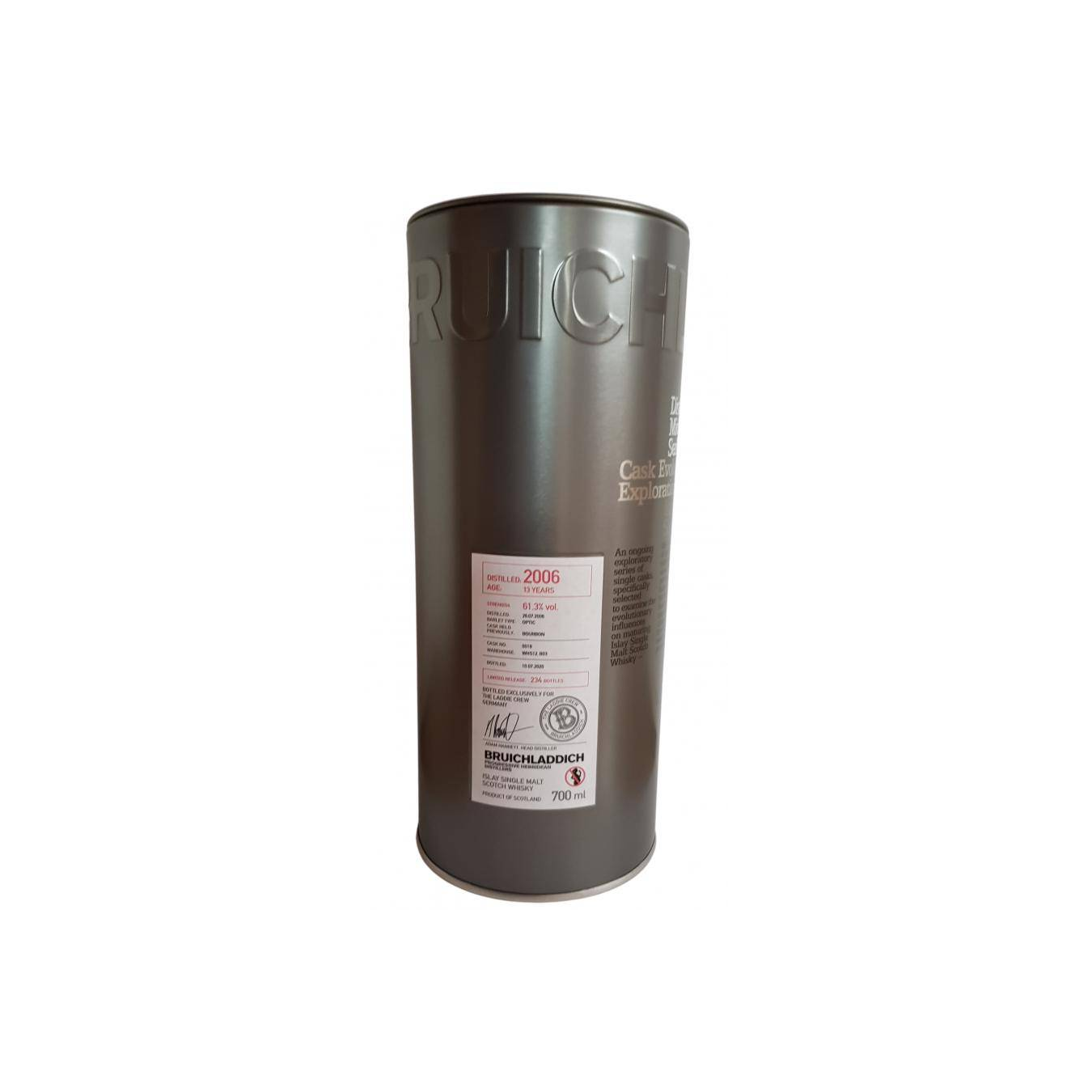 Bruichladdich 2006 13 Years Single Malt Whisky