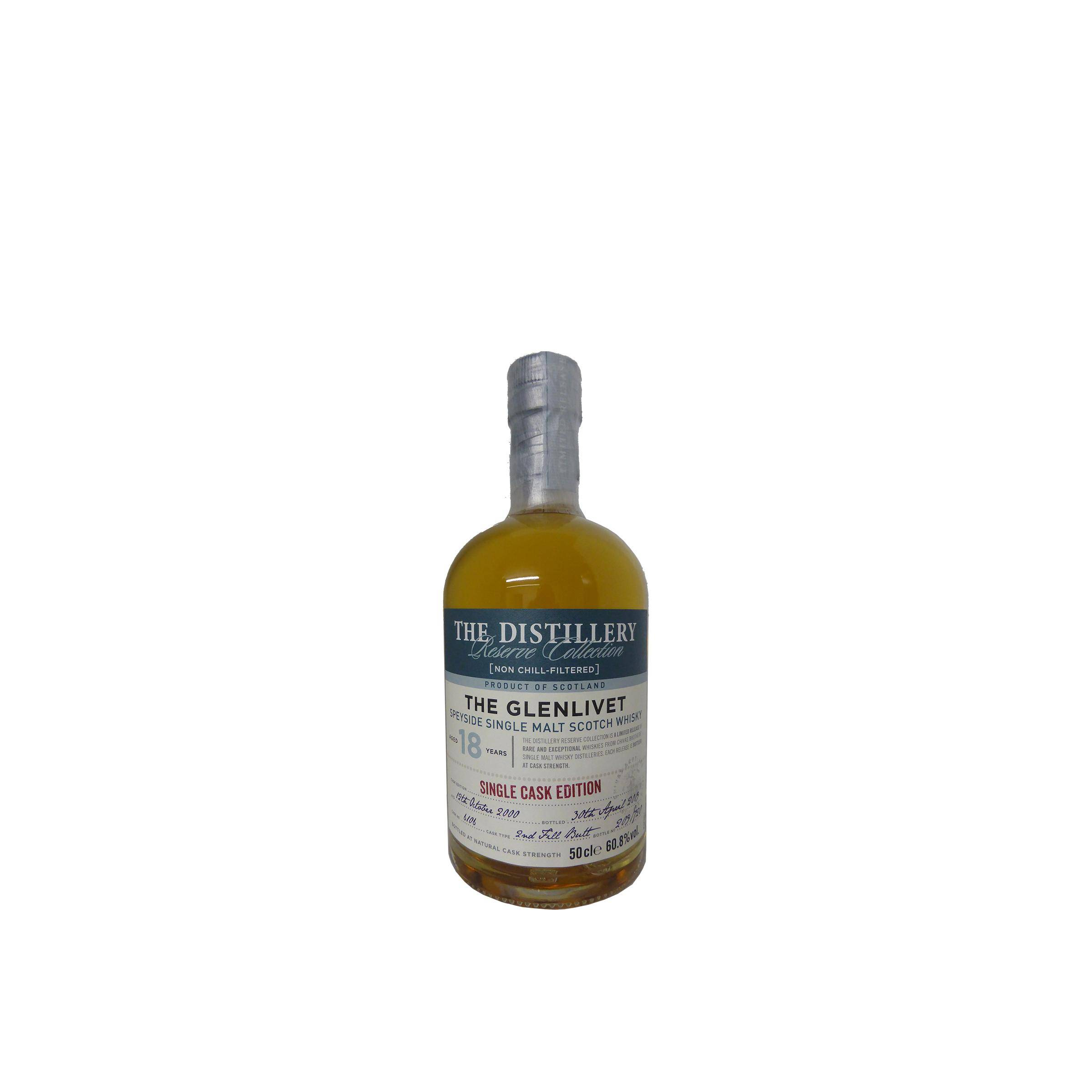 The Glenlivet 2000 18 Years Single Malt Whisky