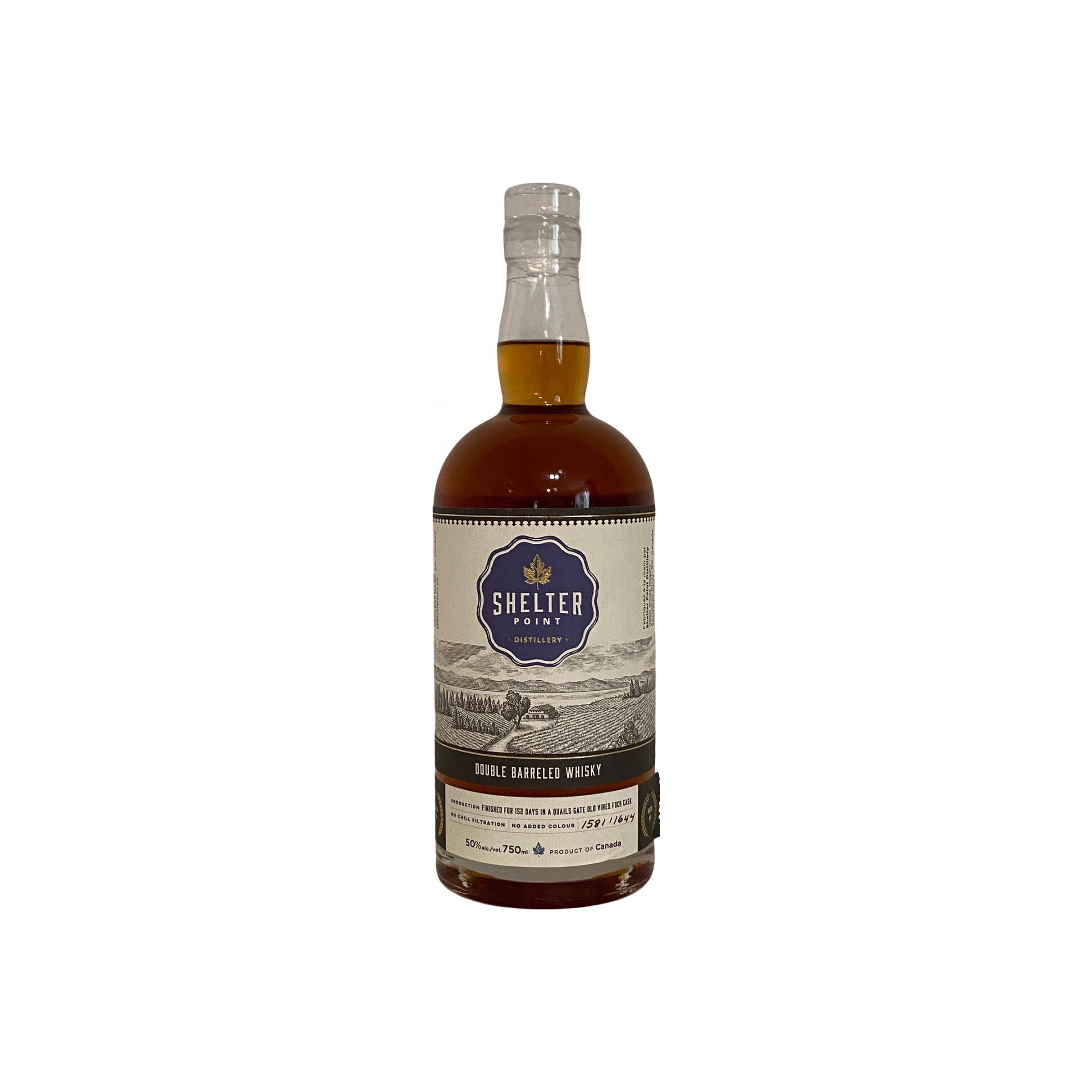 Shelter Point Double Barreled Single Malt Whisky