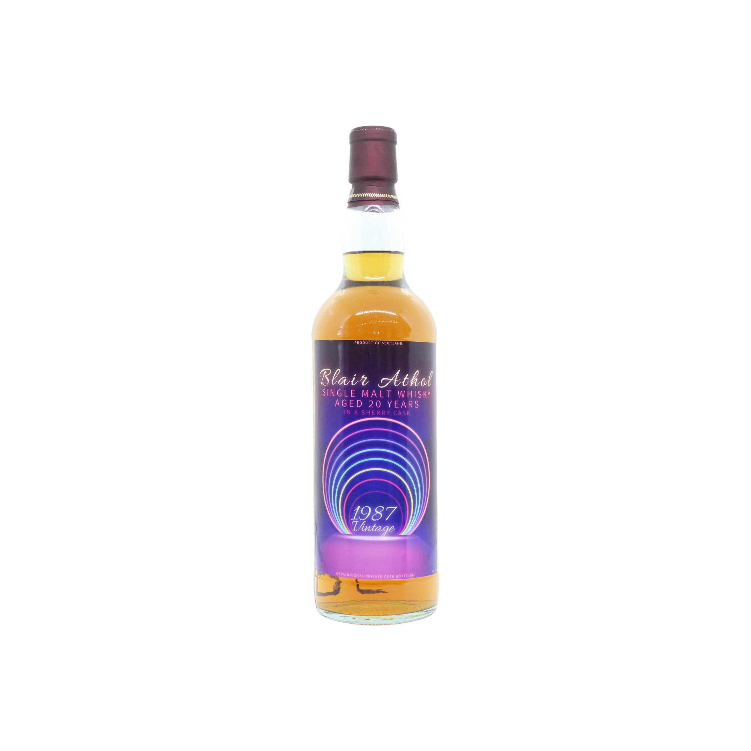 Blair Athol 1987 20 Years Single Malt Whisky
