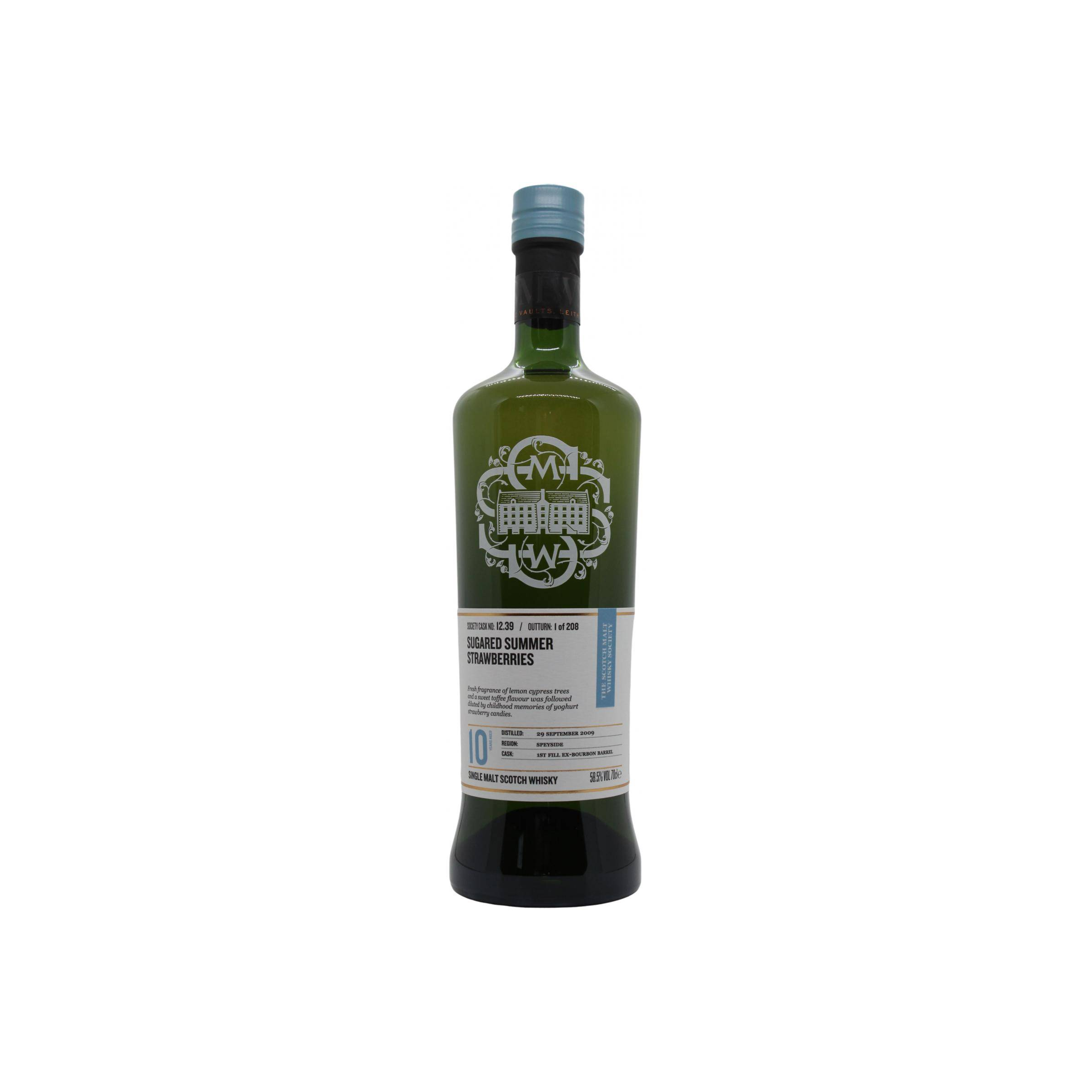 The Scotch Malt Whisky Society 2009 10 Years Single Malt Whisky