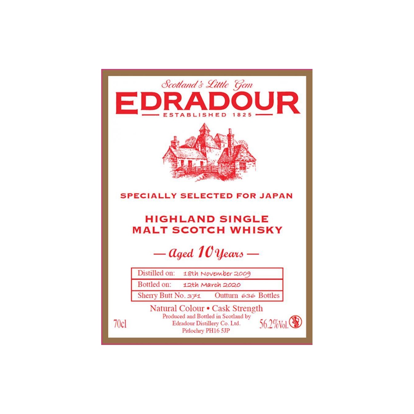 Edradour 2009 10 Years Single Malt Whisky 2