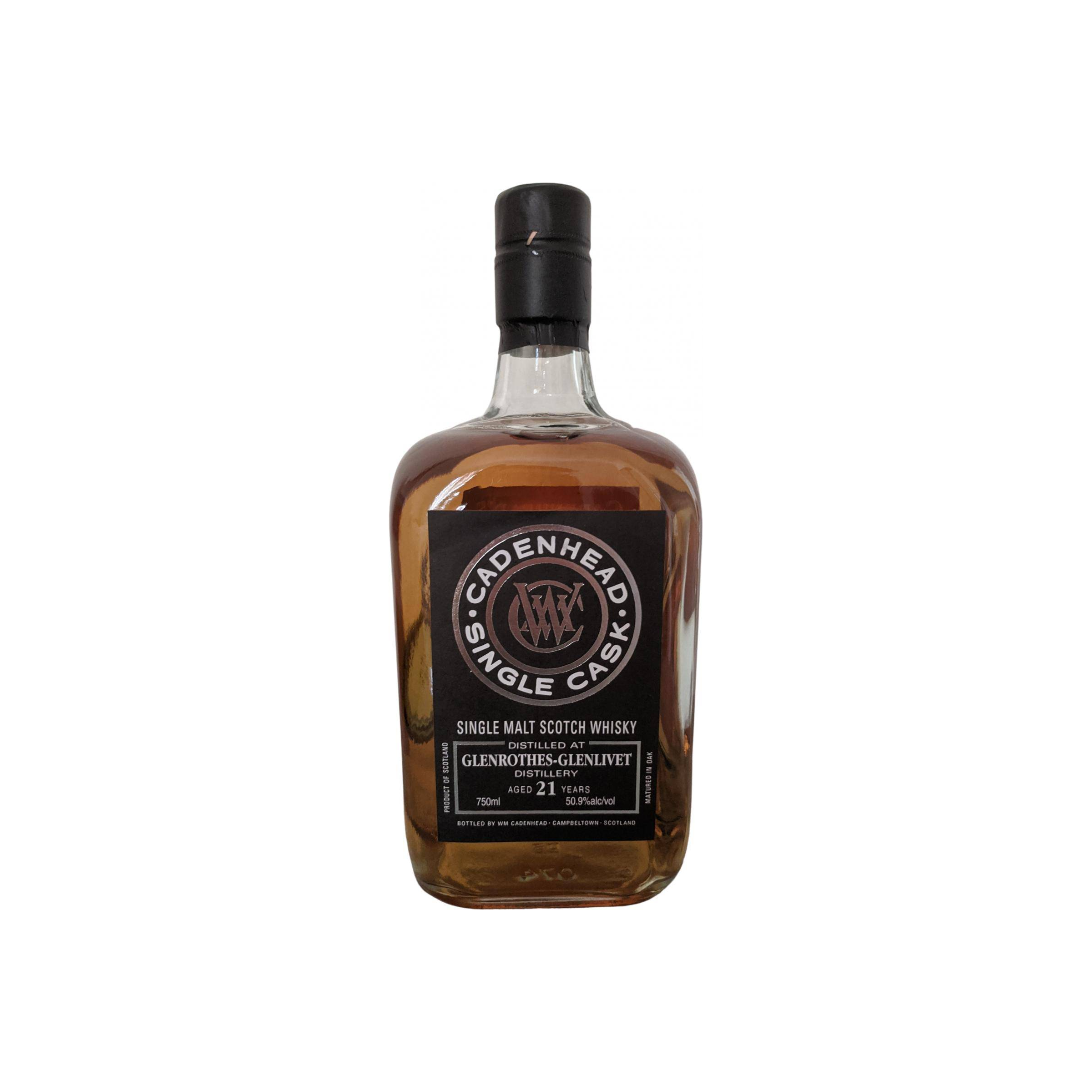 The Glenrothes Single Cask 1996 21 Years Single Malt Whisky