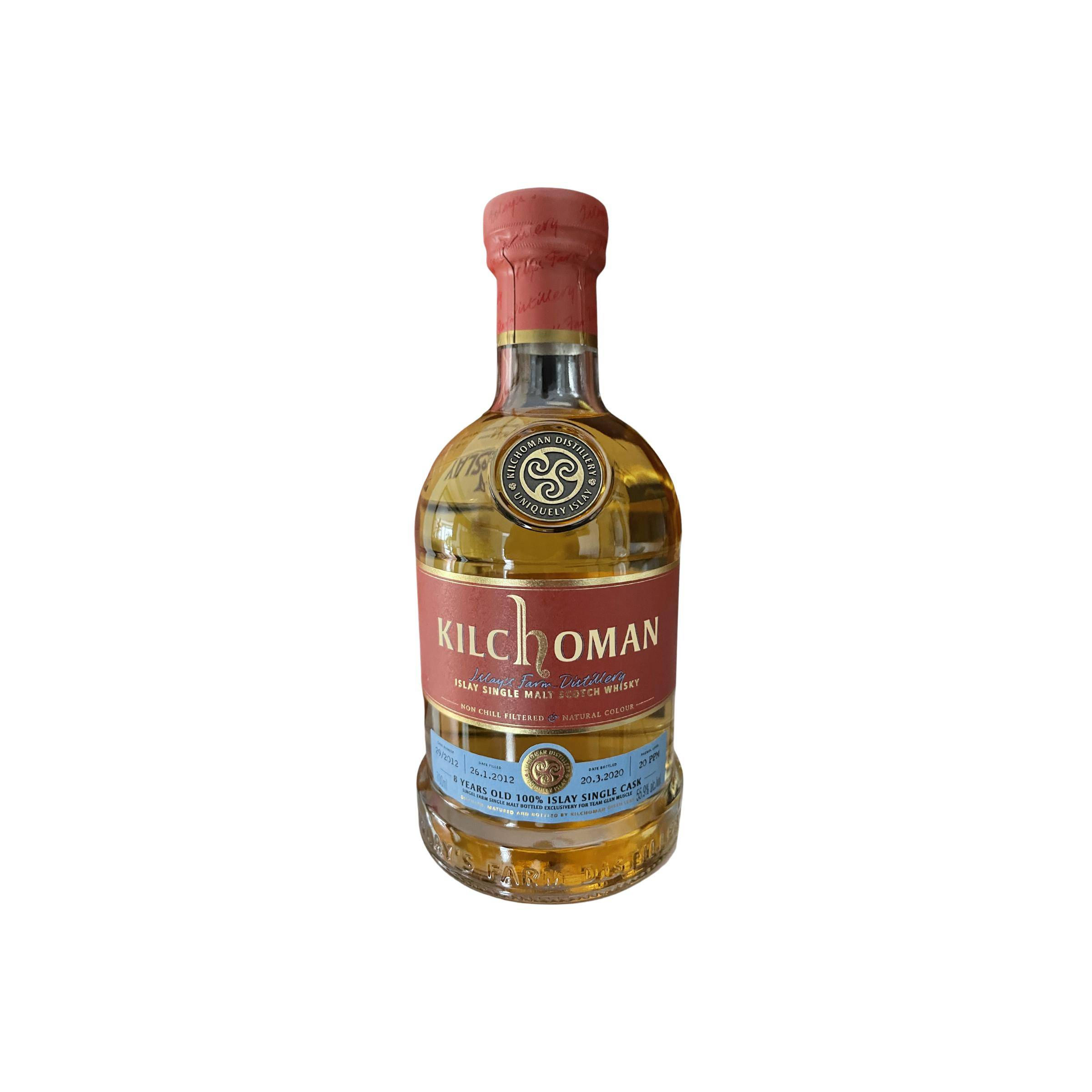 Kilchoman 2012 8 Years Single Malt Whisky