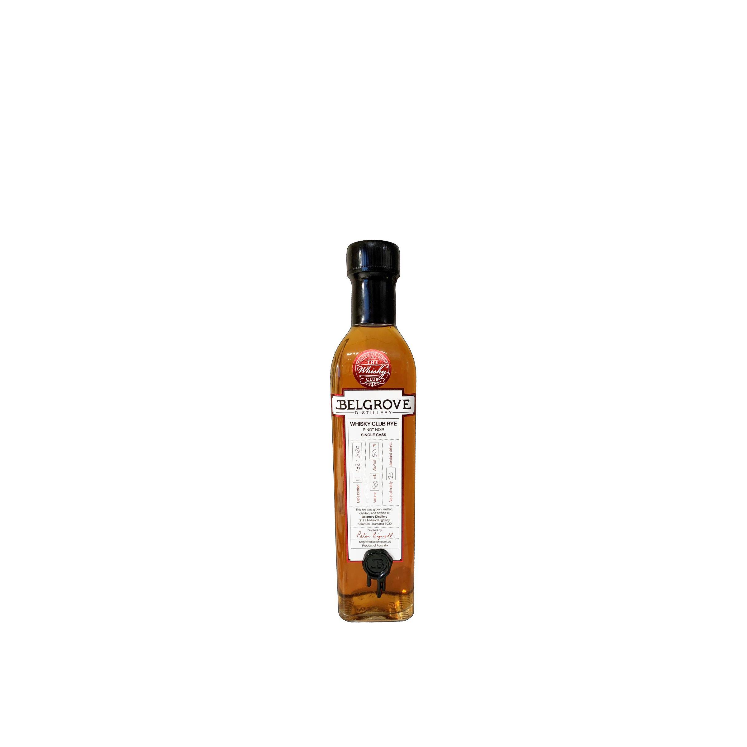 Belgrove Whisky Club Rye