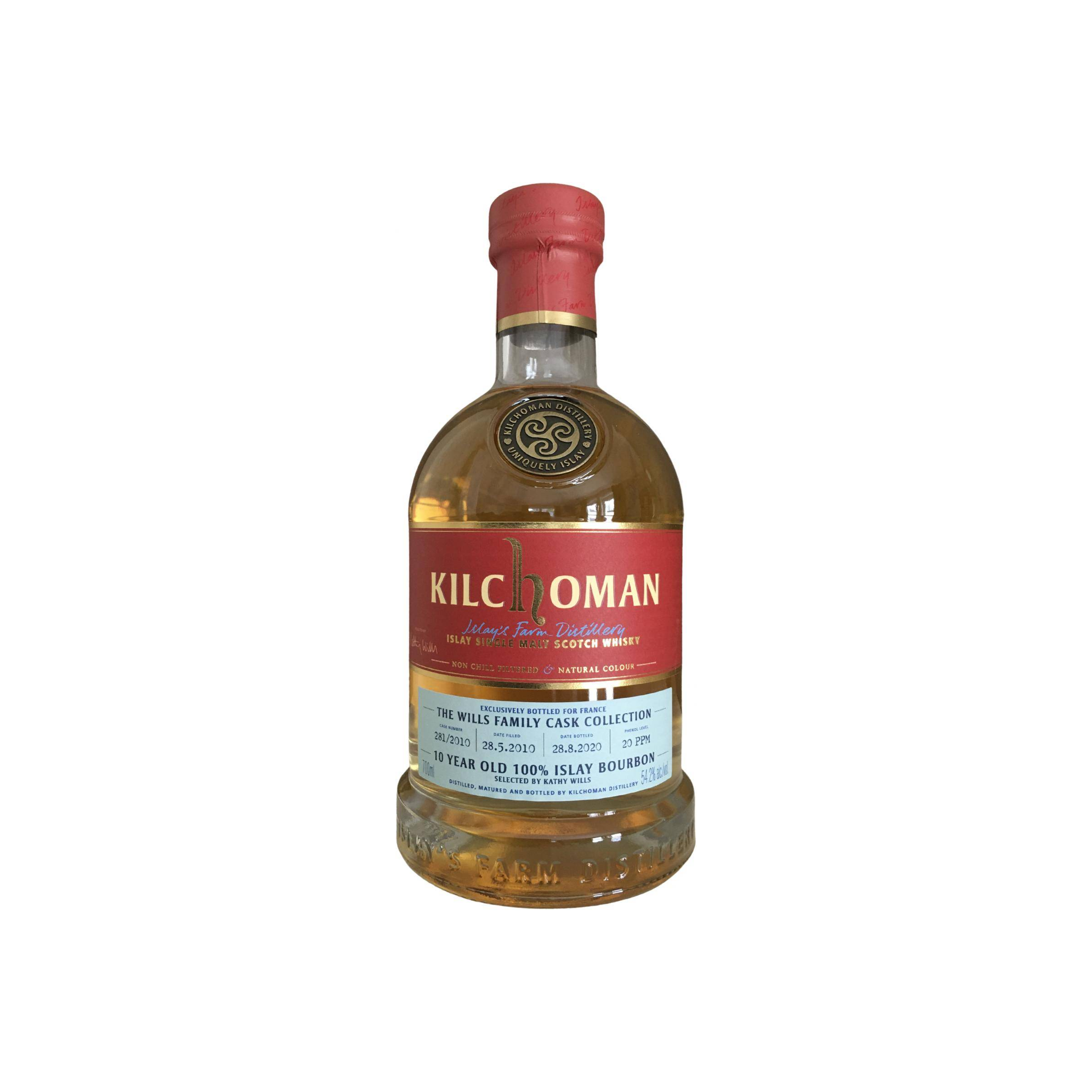 Kilchoman 2010 10 Years Single Malt Whisky