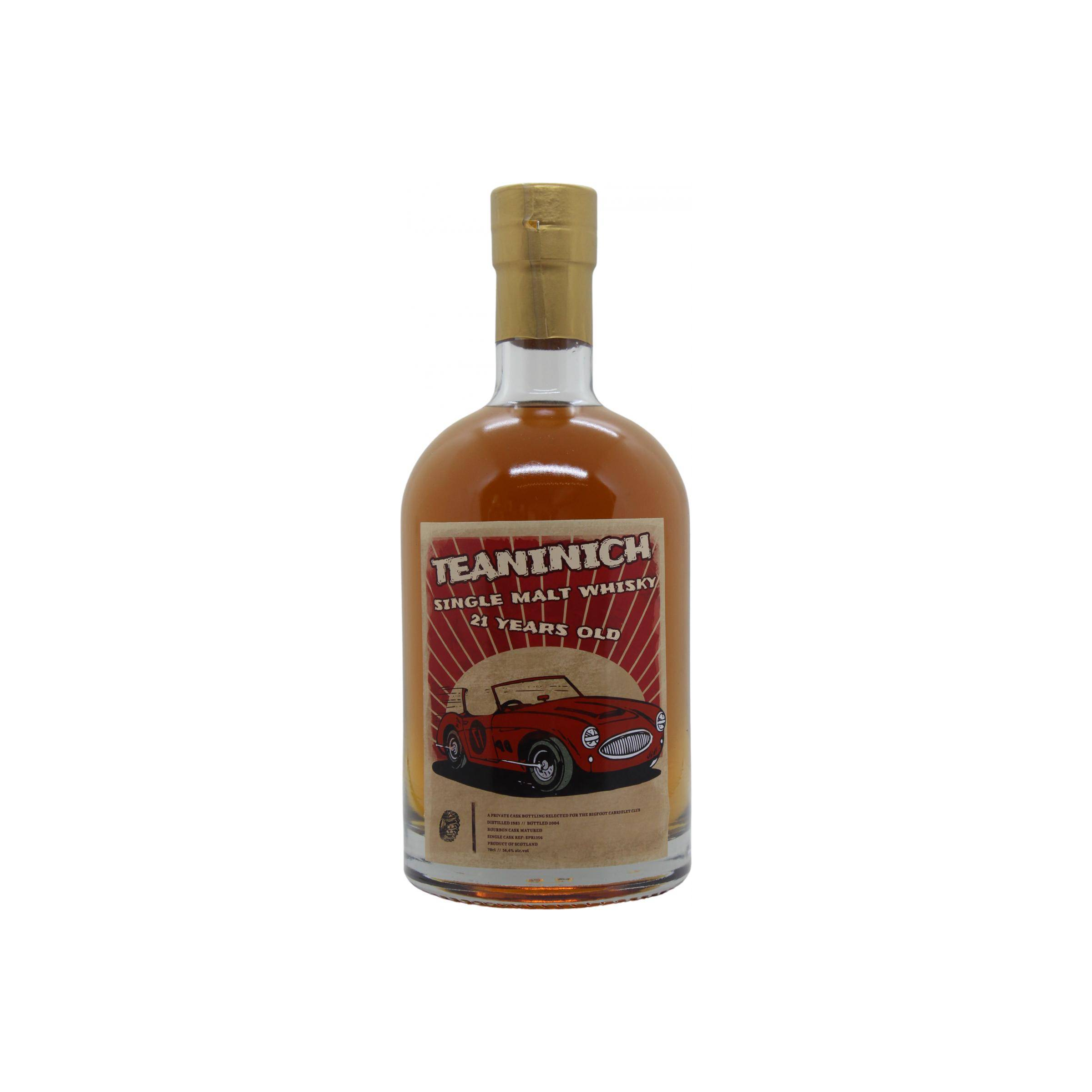 Teaninich 1983 21 Years Single Malt Whisky