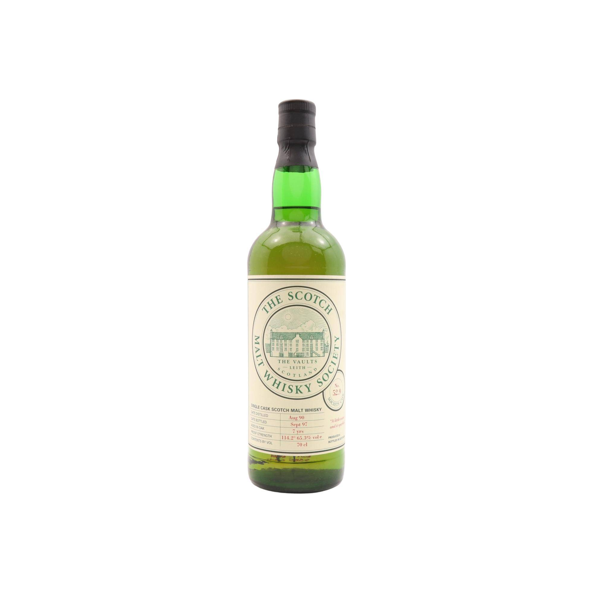The Scotch Malt Whisky Society 1990 7 Years Single Malt Whisky