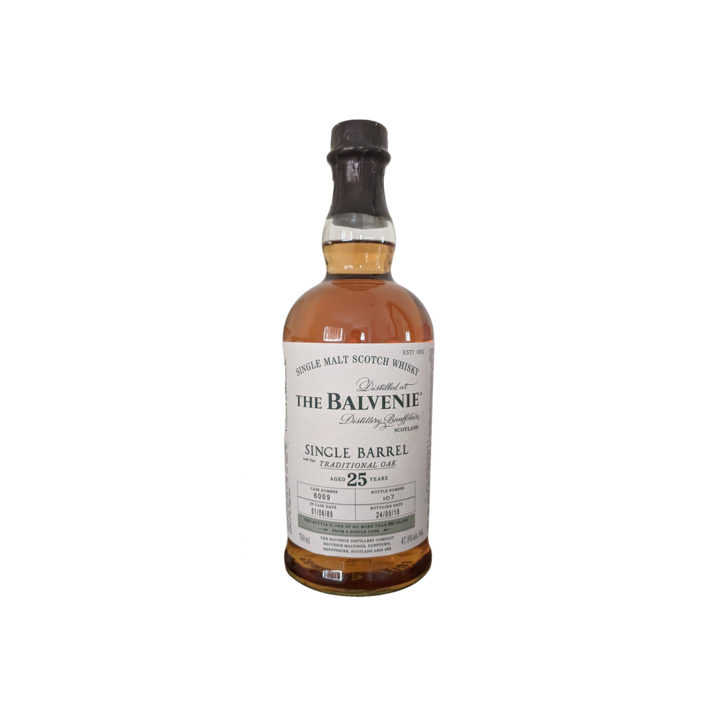 The Balvenie 1989 25 Years Single Malt Whisky