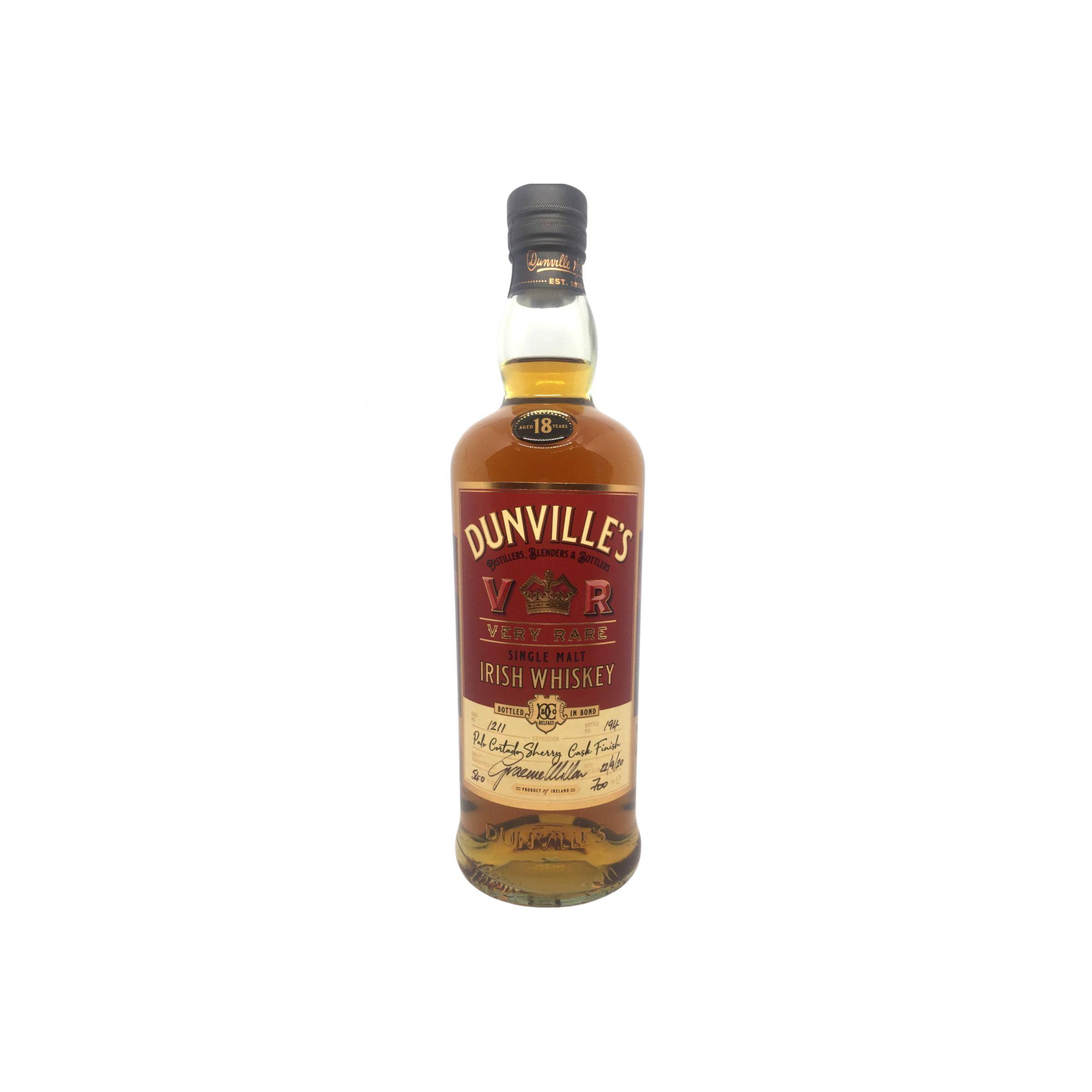 Dunville's 18-year-old Ech