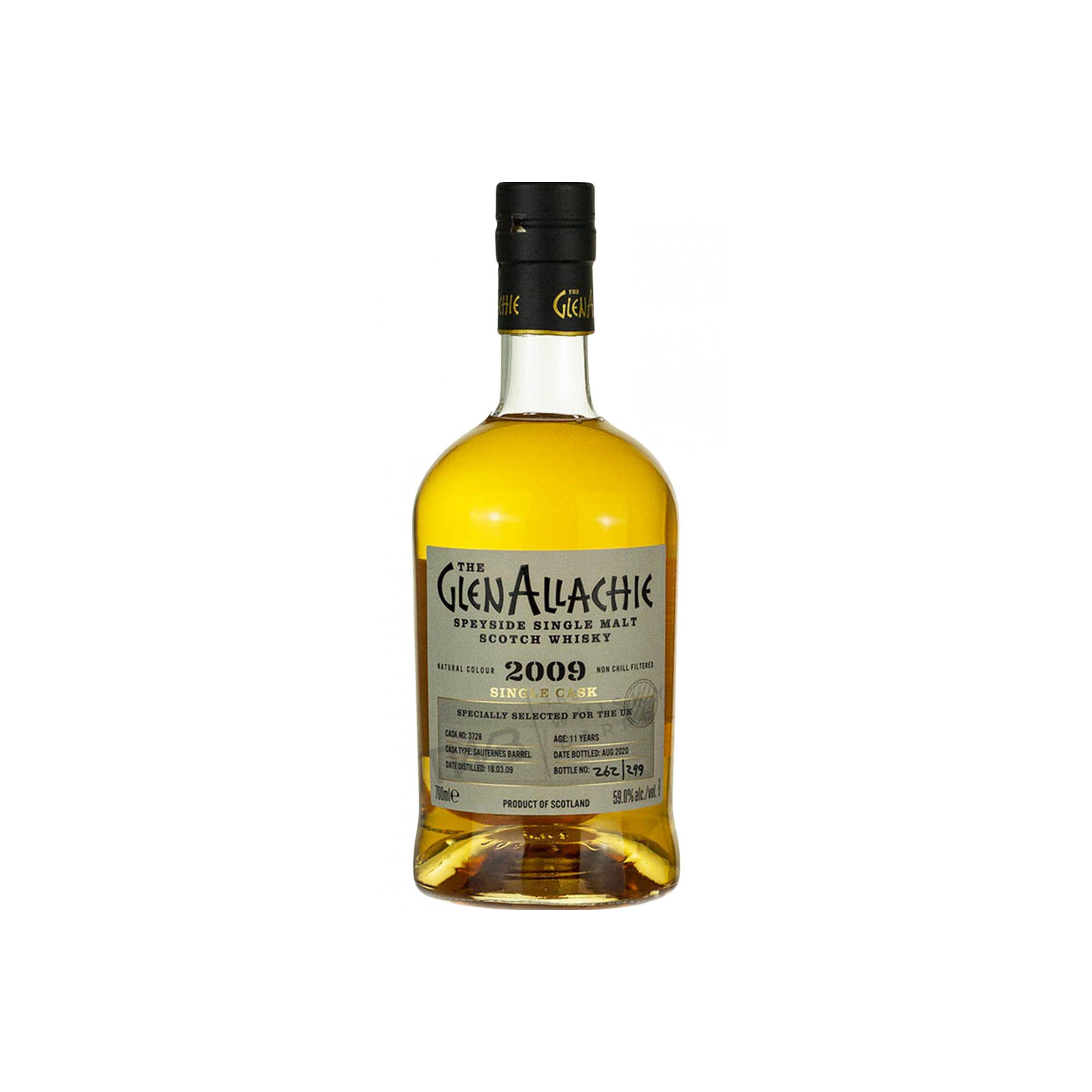 The GlenAllachie Single Cask 2009 11 Years Single Malt Whisky