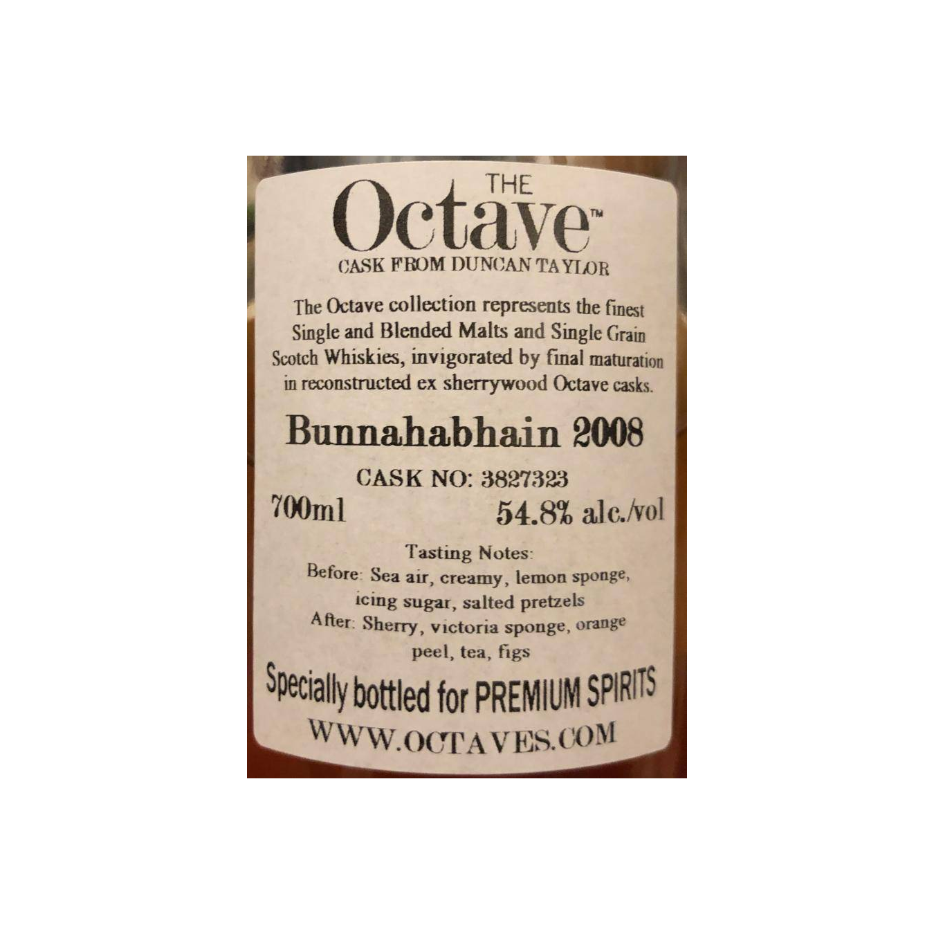 Bunnahabhain 2008 11 Years Single Malt Whisky 2