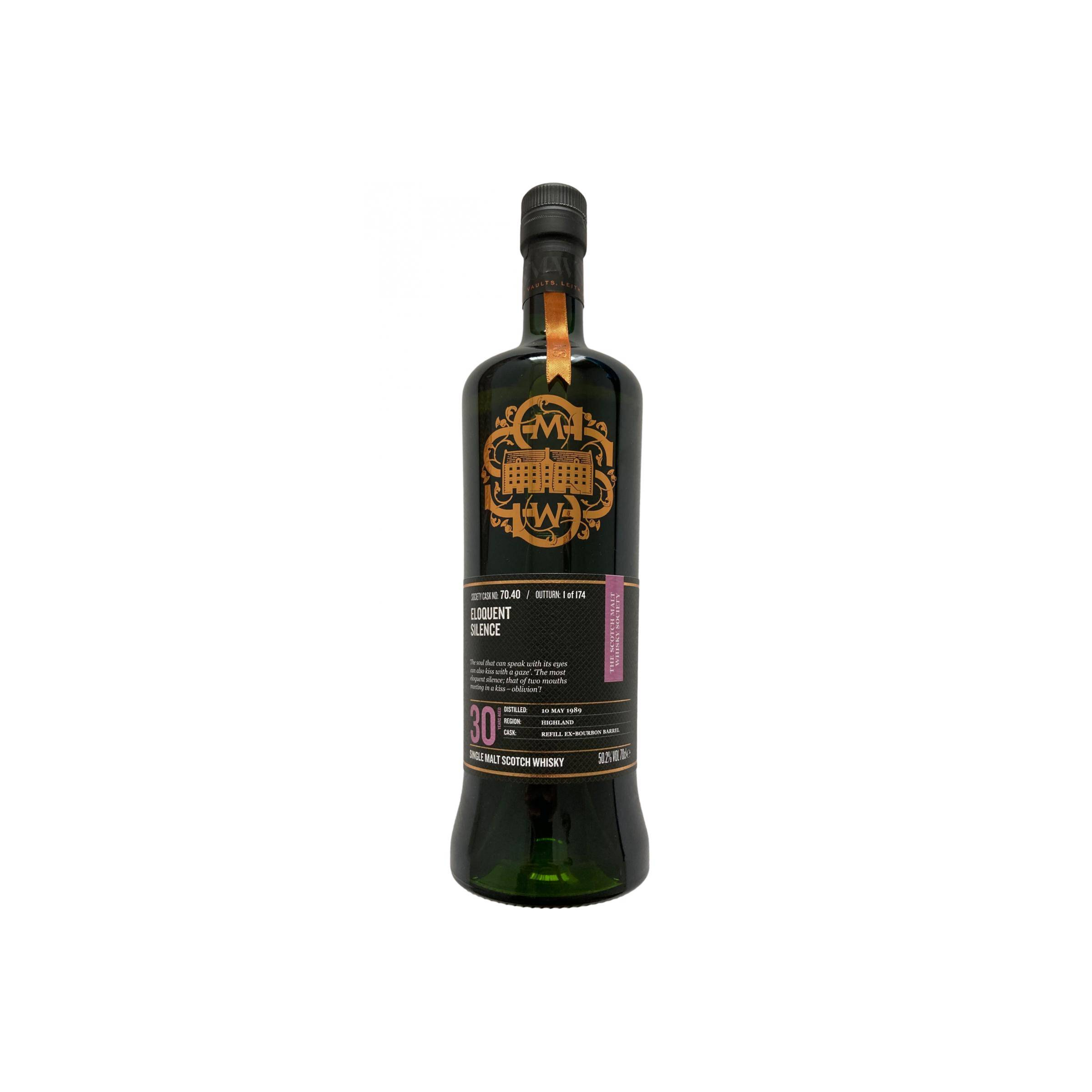 The Scotch Malt Whisky Society 1989 30 Years Single Malt Whisky