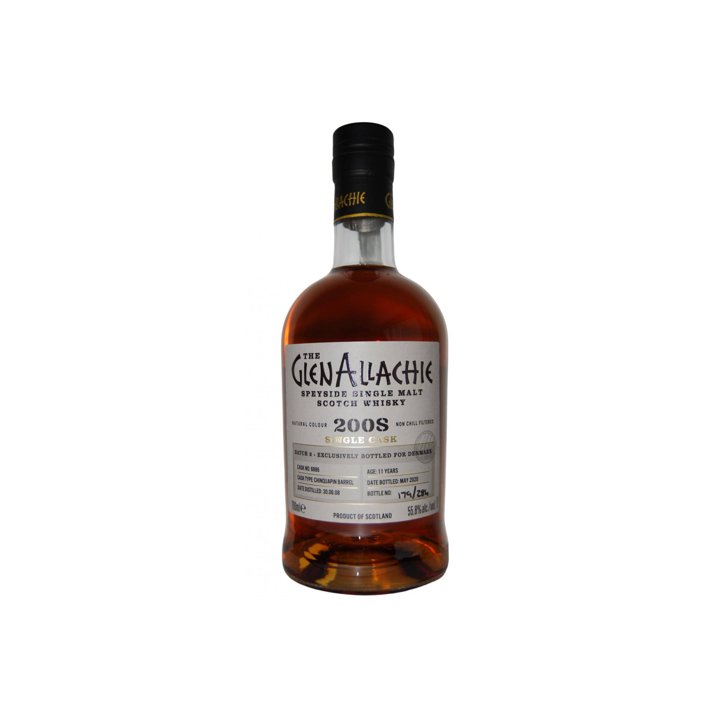 The GlenAllachie Single Cask 2008 11 Years Single Malt Whisky