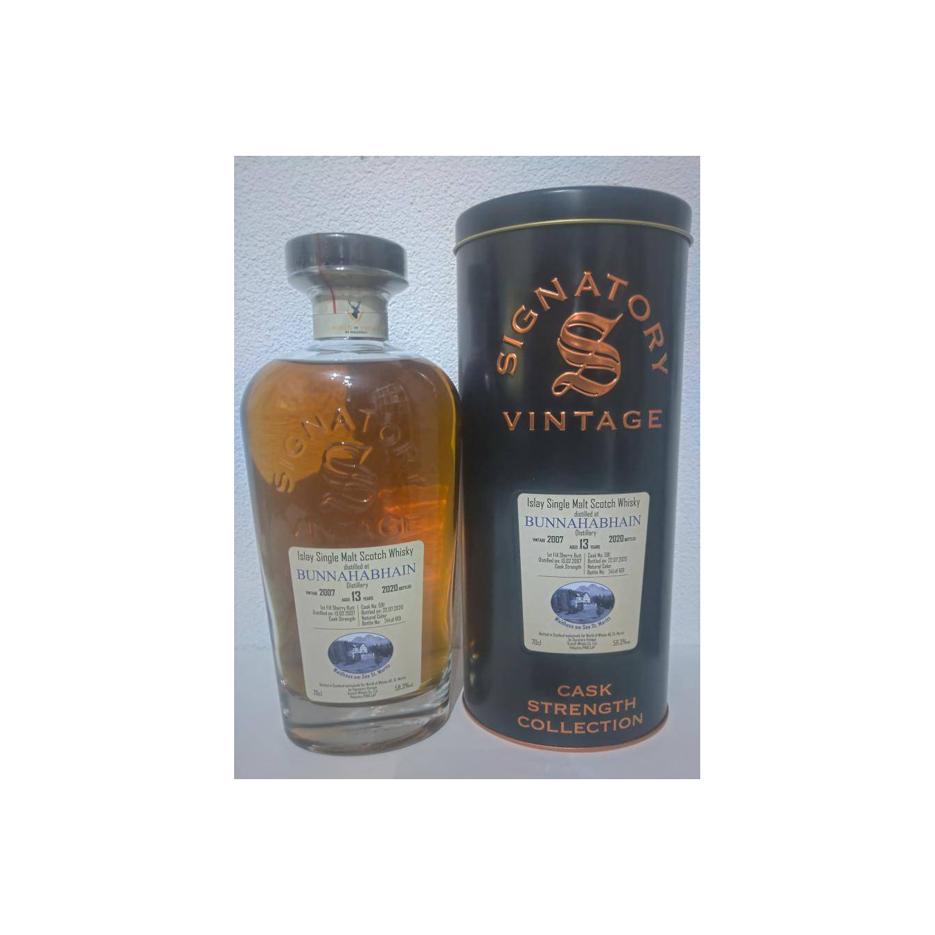 Bunnahabhain Cask Strength Collection 2007 13 Years Single Malt Whisky 3