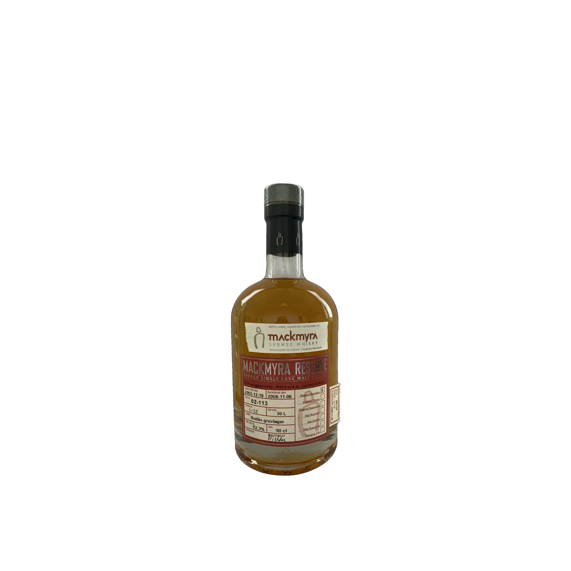 Mackmyra Reserve 2002 5 Years Single Malt Whisky