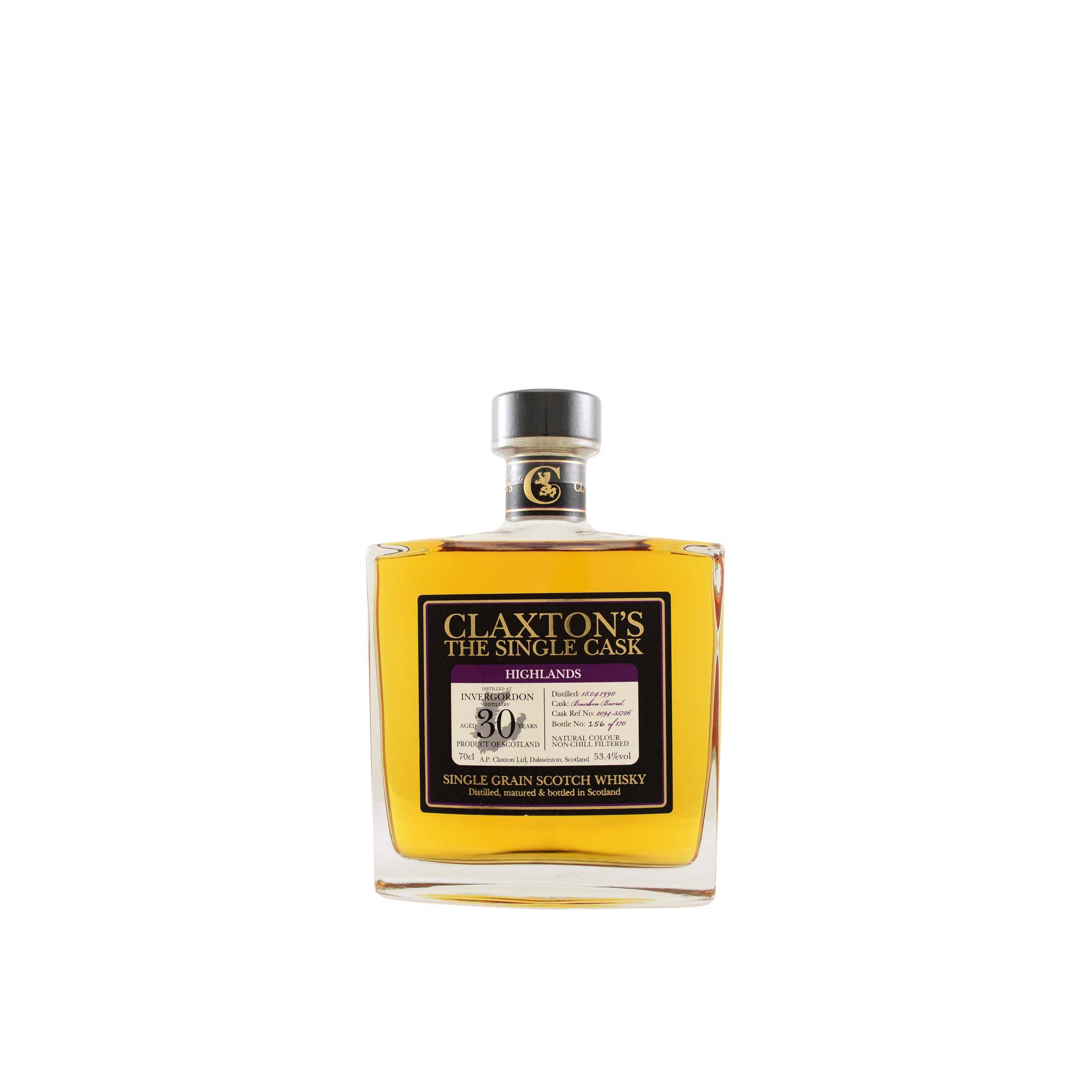 Invergordon 1990 30 Years Single Grain Whisky