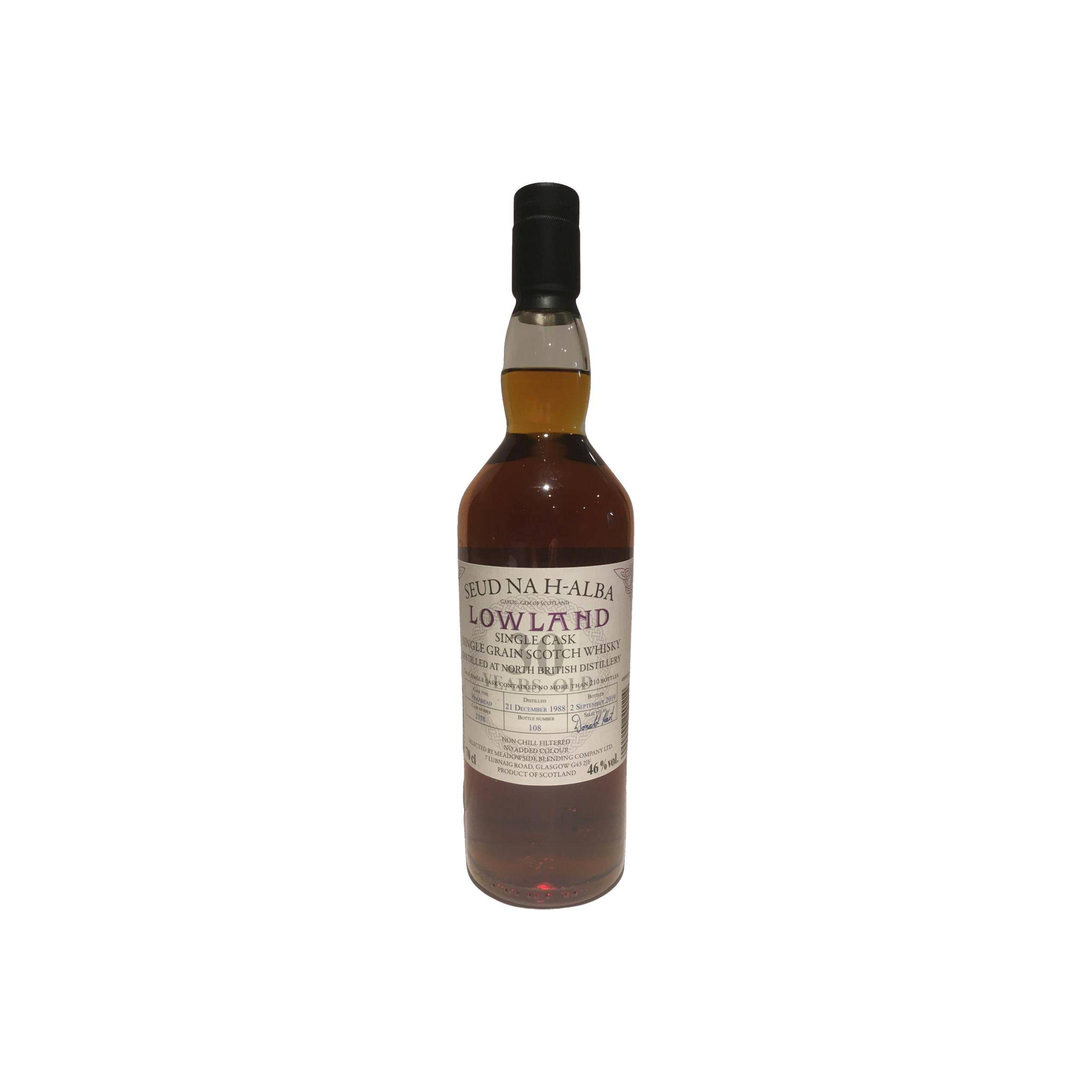 North British 1988 30 Years Single Grain Whisky