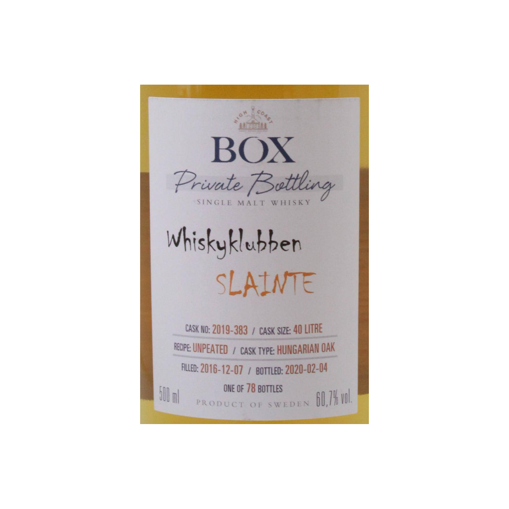 Compass Box 2016 3 Years Single Malt Whisky 2