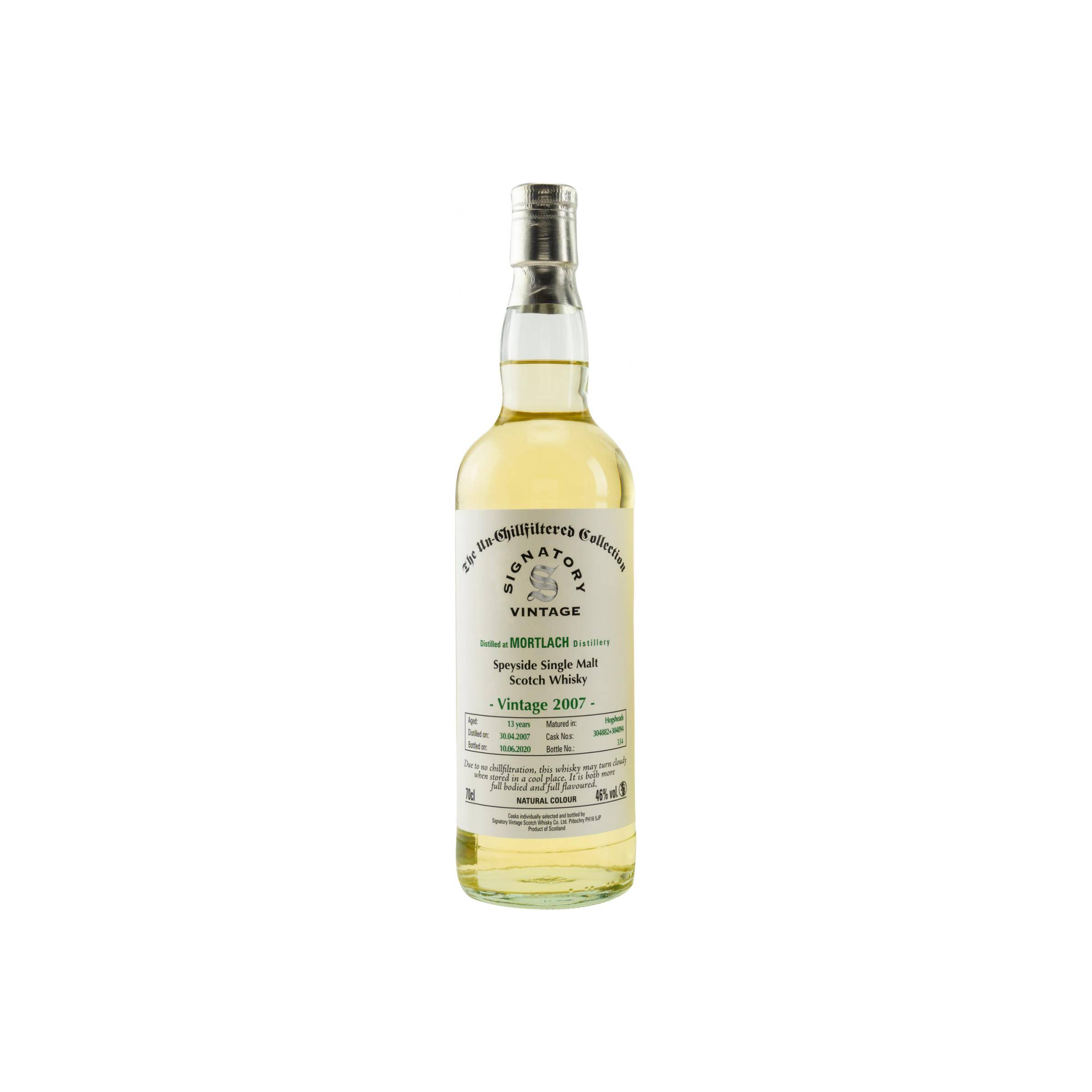 Mortlach The Un-Chillfiltered Collection 2007 13 Years Single Malt Whisky
