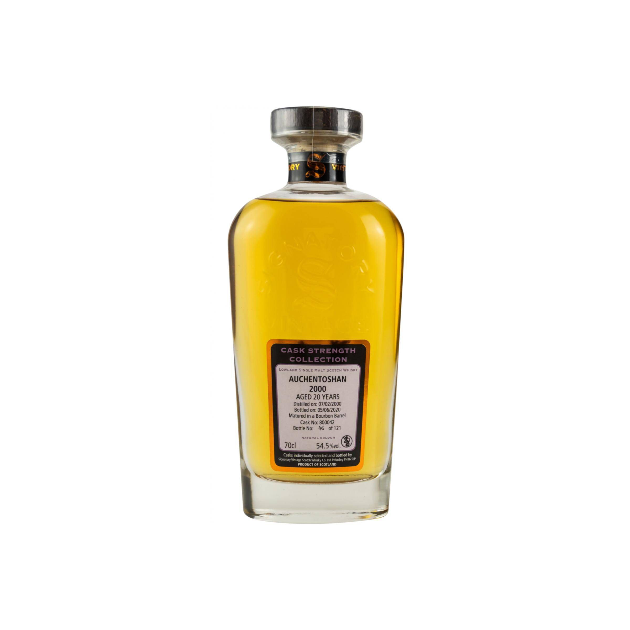 Auchentoshan Cask Strength Collection 2000 20 Years Single Malt Whisky