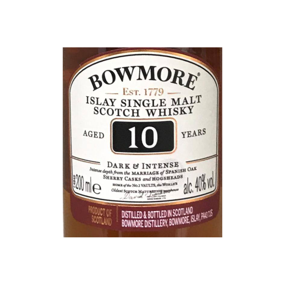 Bowmore 10 Years Single Malt Whisky 3