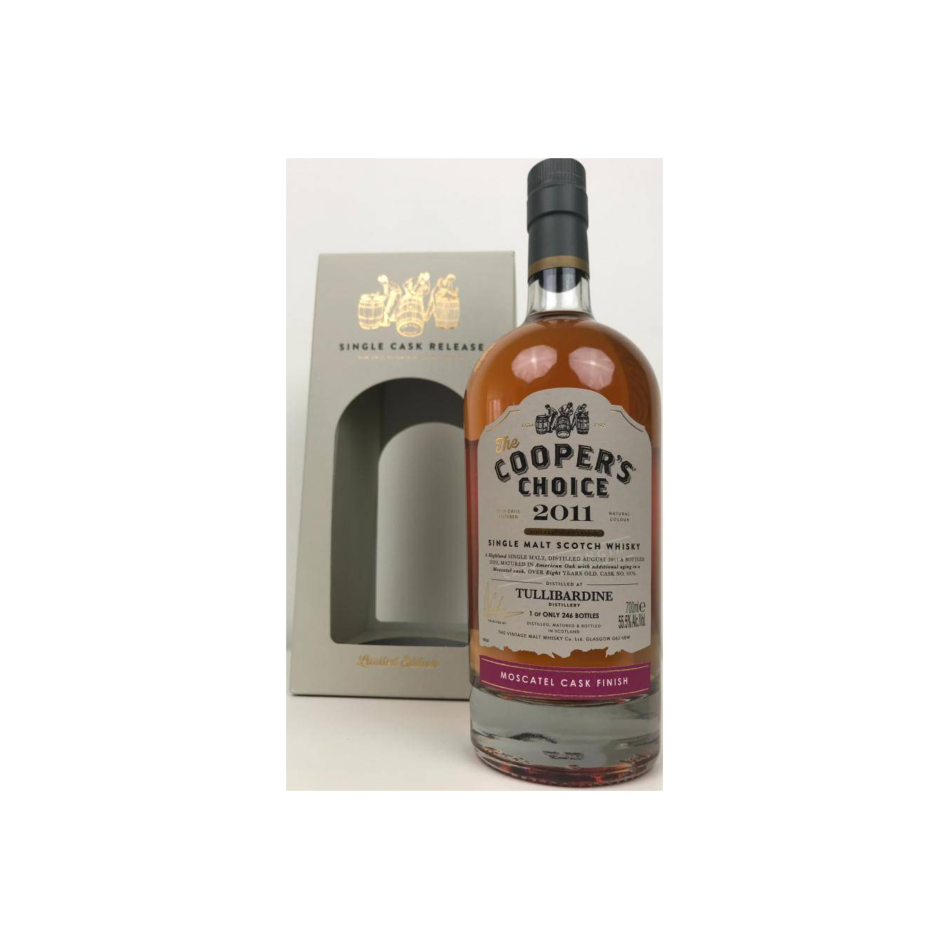 Tullibardine The Cooper's Choice 2011 8 Years Single Malt Whisky 2
