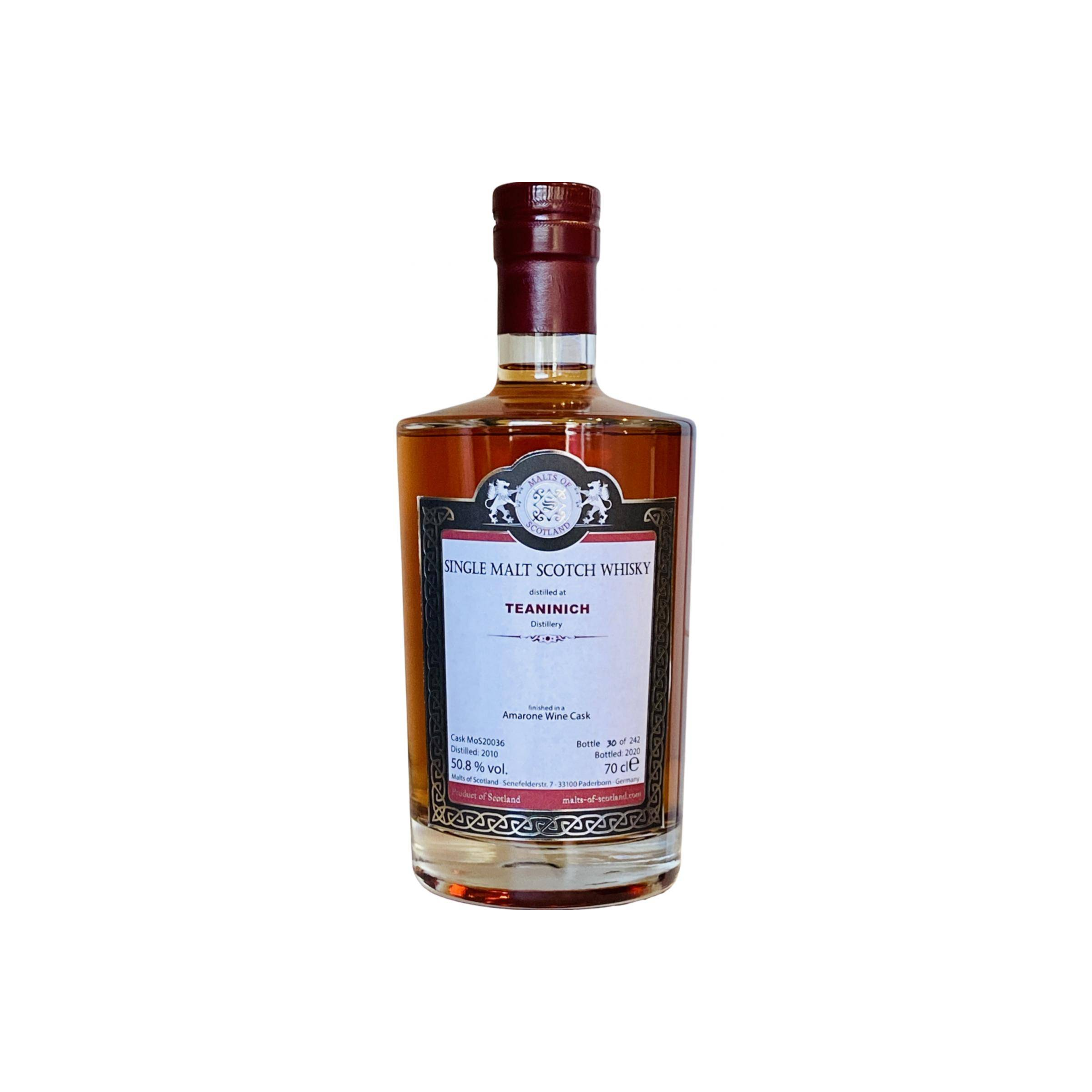 Teaninich 2010 10 Years Single Malt Whisky