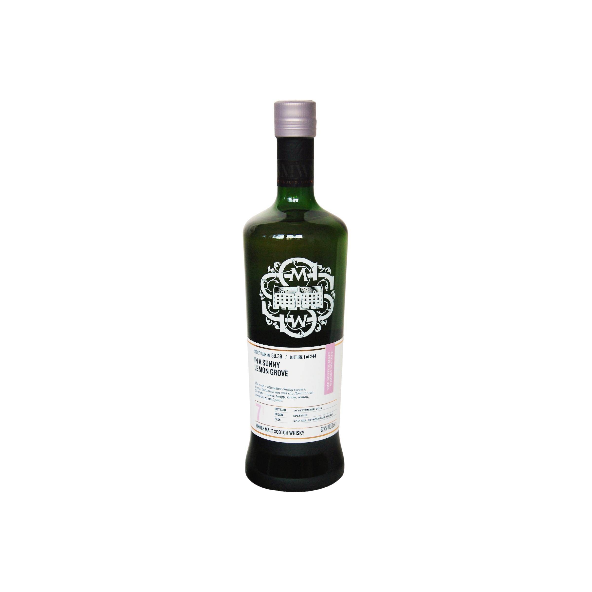 The Scotch Malt Whisky Society 2012 7 Years Single Malt Whisky