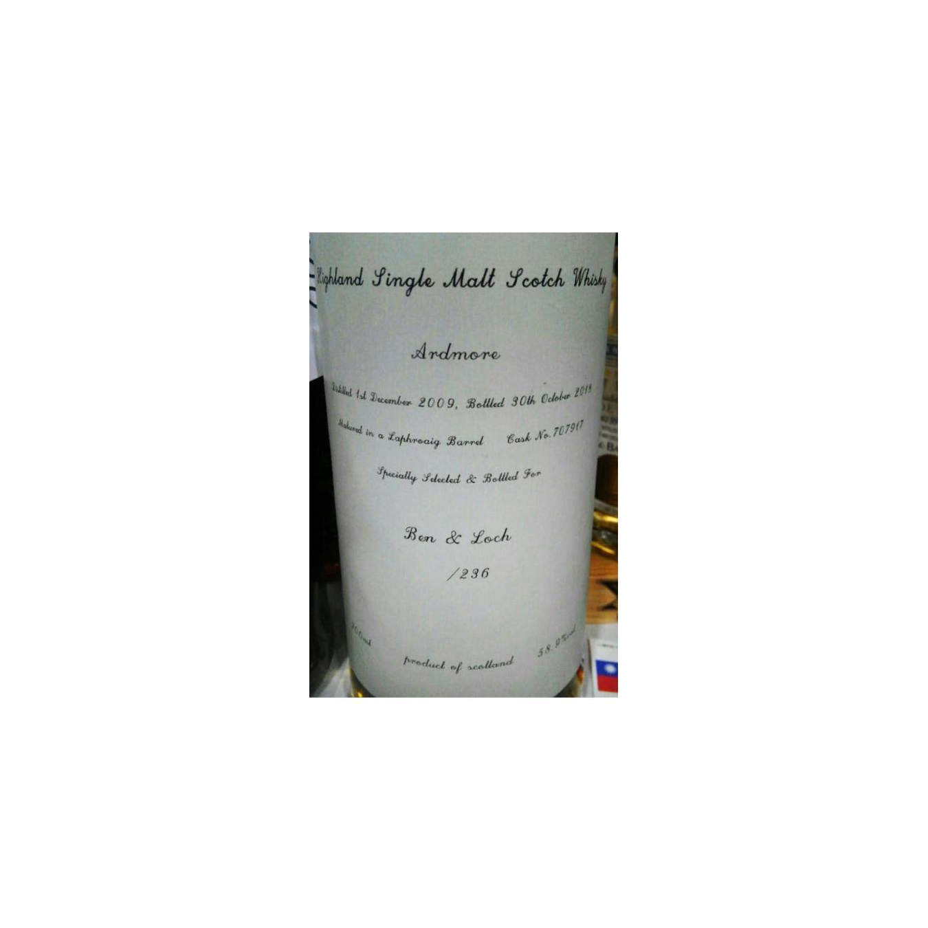 Ardmore 2009 8 Years Single Malt Whisky