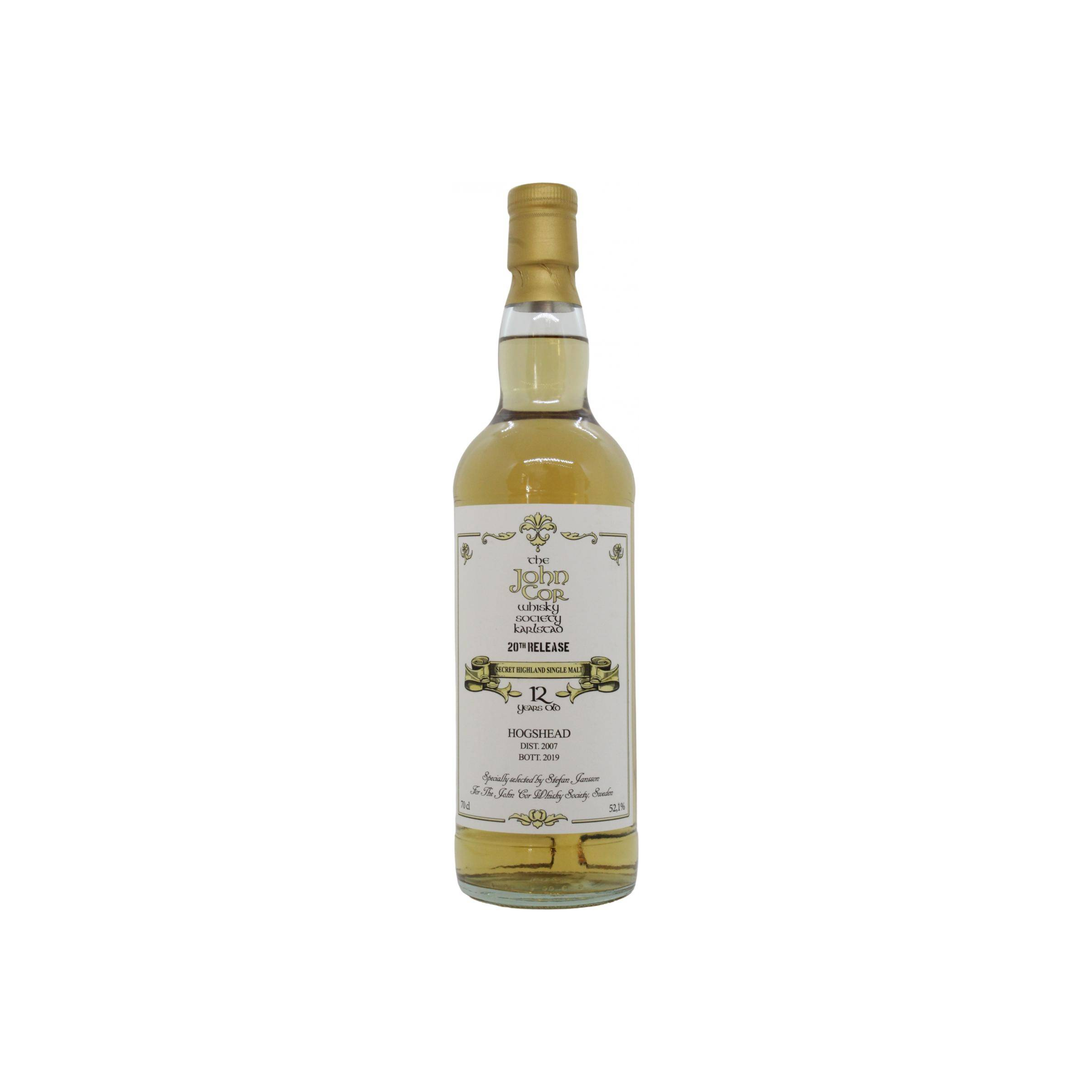 Secret Highland Single Malt 2007 JCWS