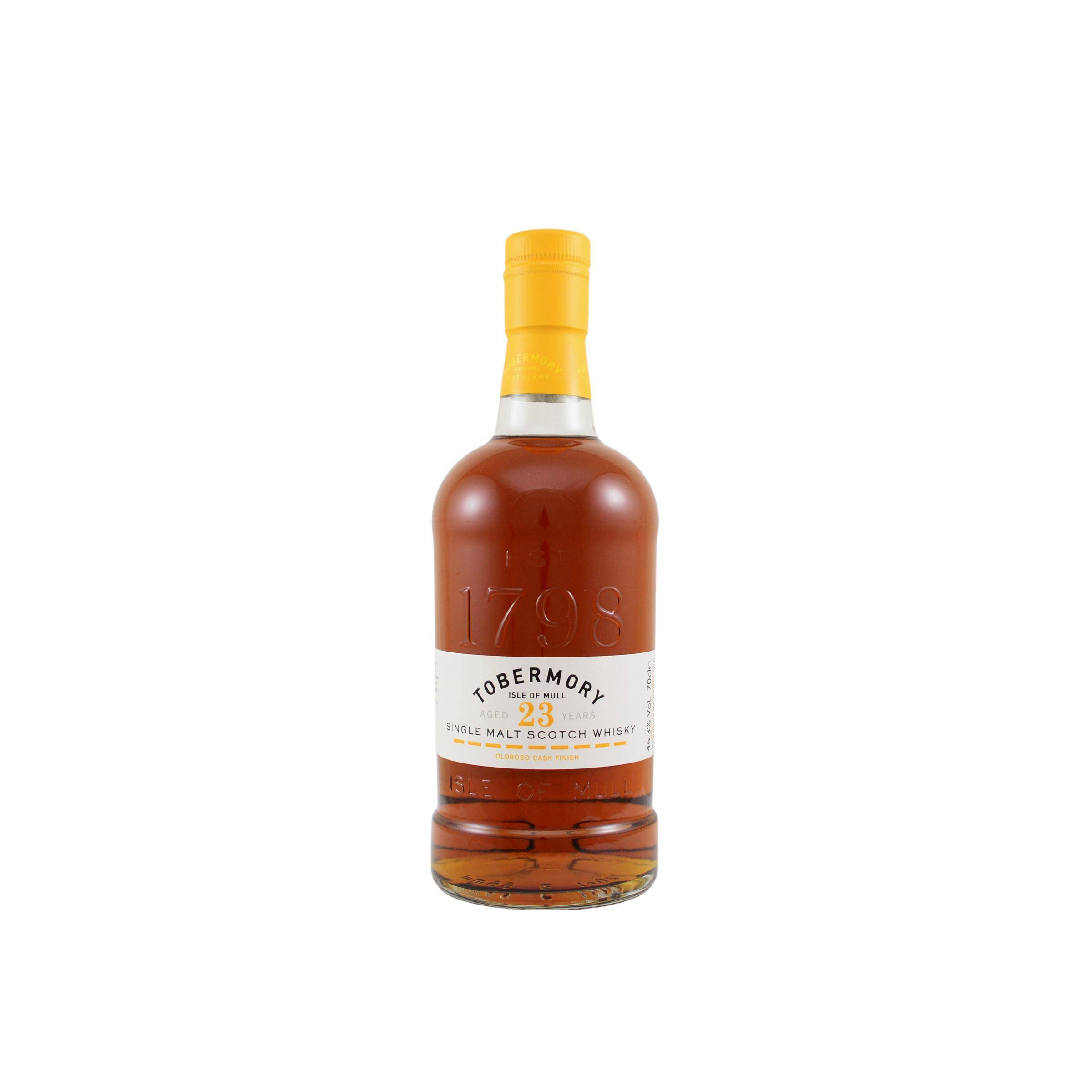 Tobermory 23 Years Single Malt Whisky