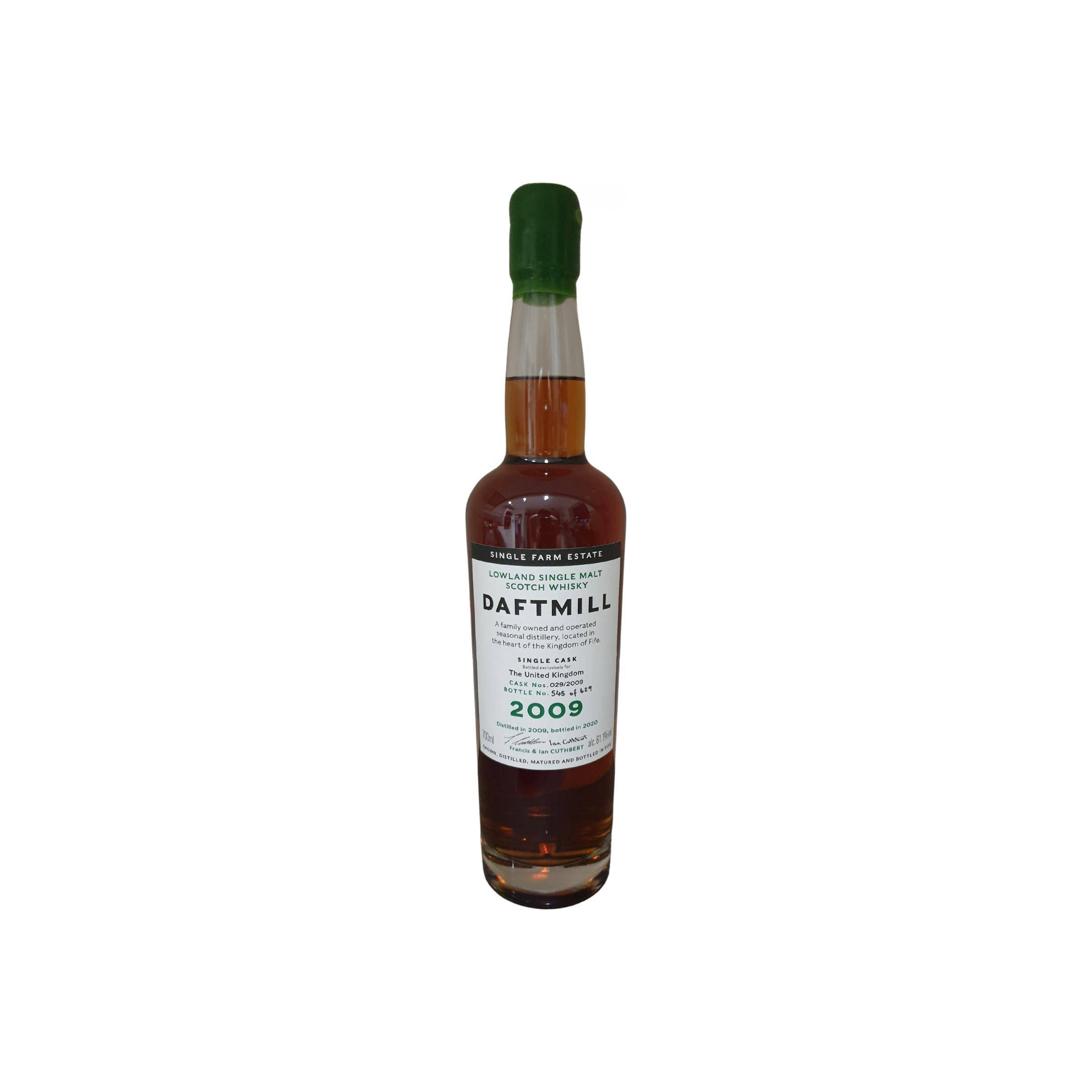Daftmill Single Cask 2009 10 Years Single Malt Whisky 2