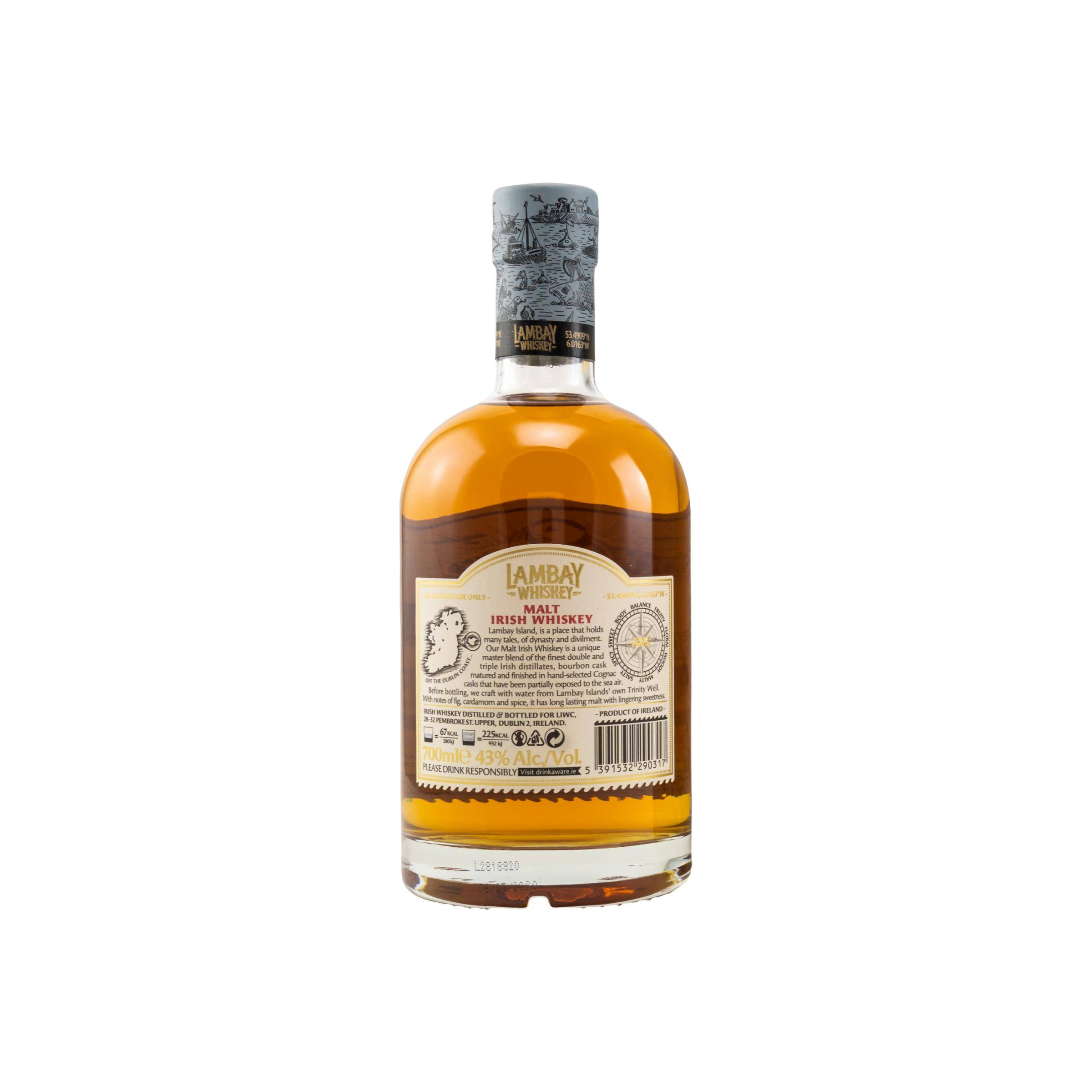 Lambay Whiskey Malt Irish Whiskey 2