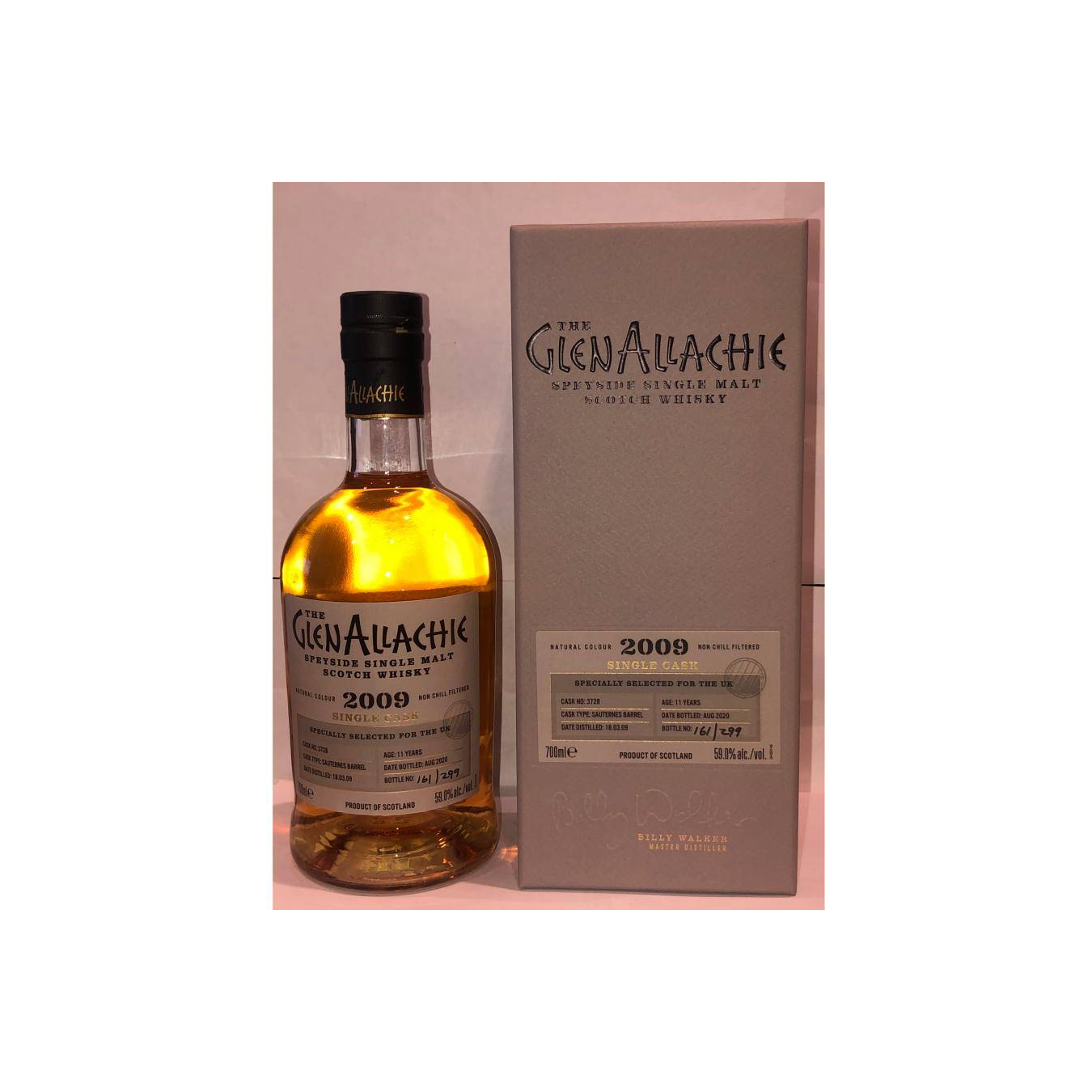The GlenAllachie Single Cask 2009 11 Years Single Malt Whisky 2