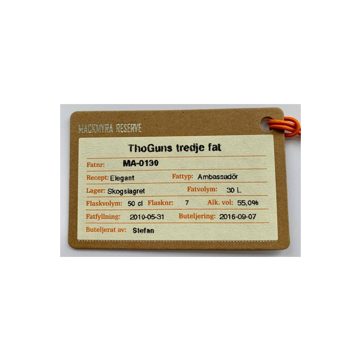 Mackmyra Reserve 2010 6 Years Single Malt Whisky 3