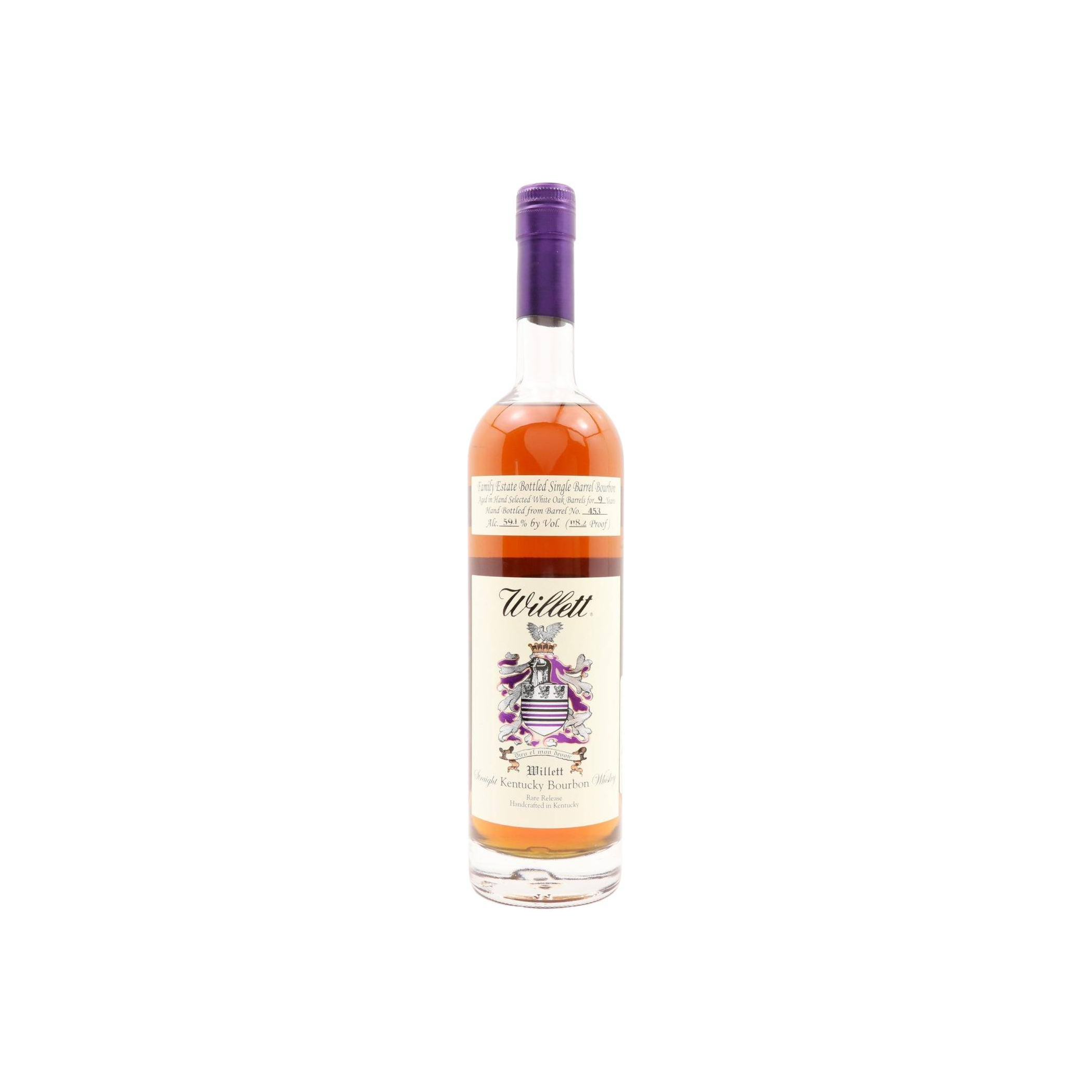 Willett Family Estate Bottled Single Barrel Bourbon 9 Years Bourbon Whisky