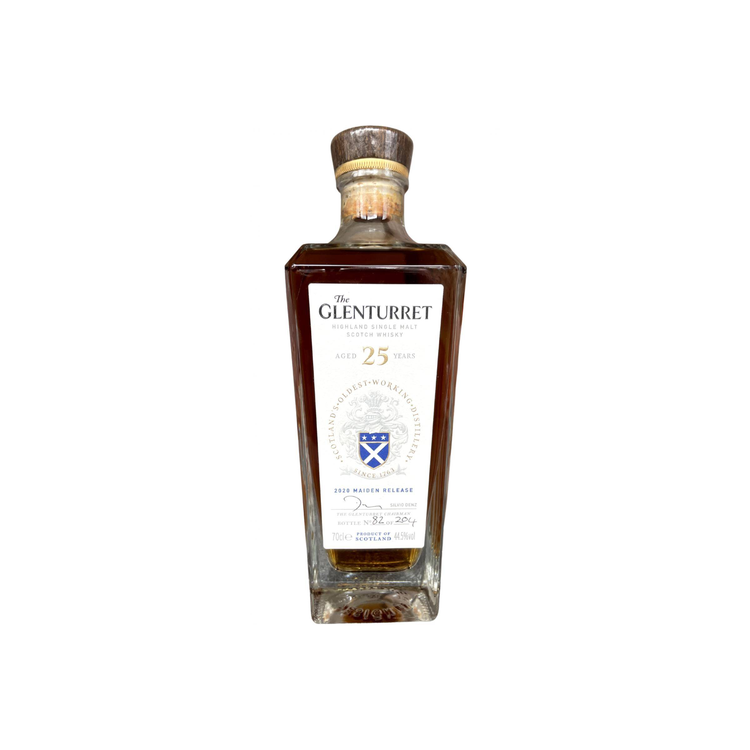 The Glenturret 25 Years Single Malt Whisky