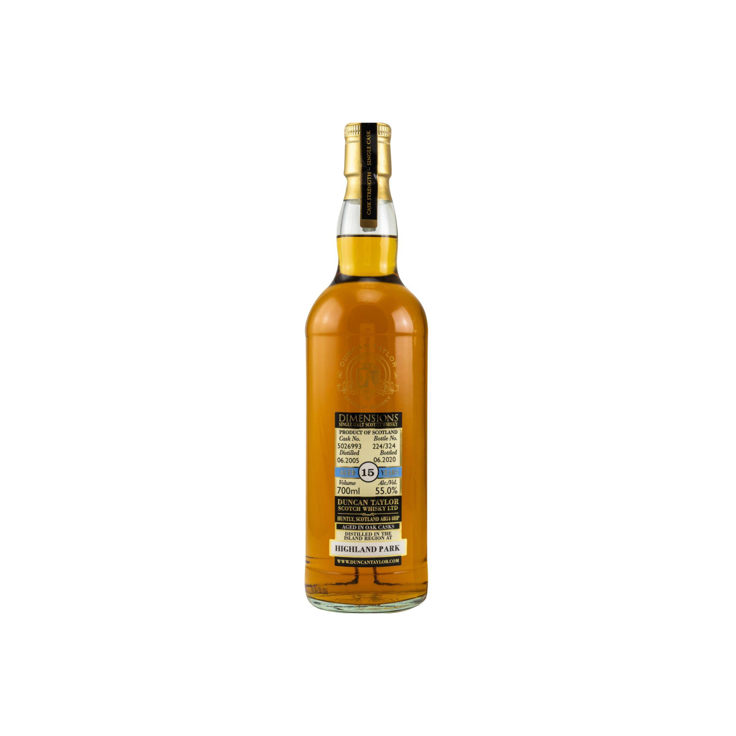 Highland Park Dimensions 2005 15 Years Single Malt Whisky