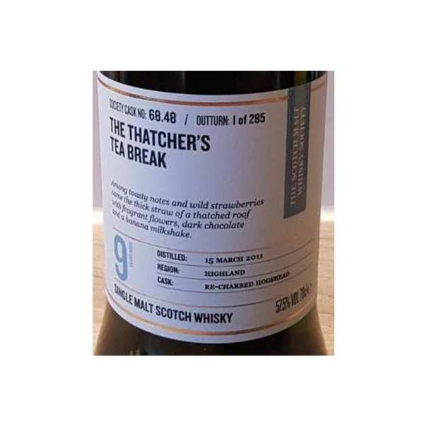 The Scotch Malt Whisky Society 2011 9 Years Single Malt Whisky