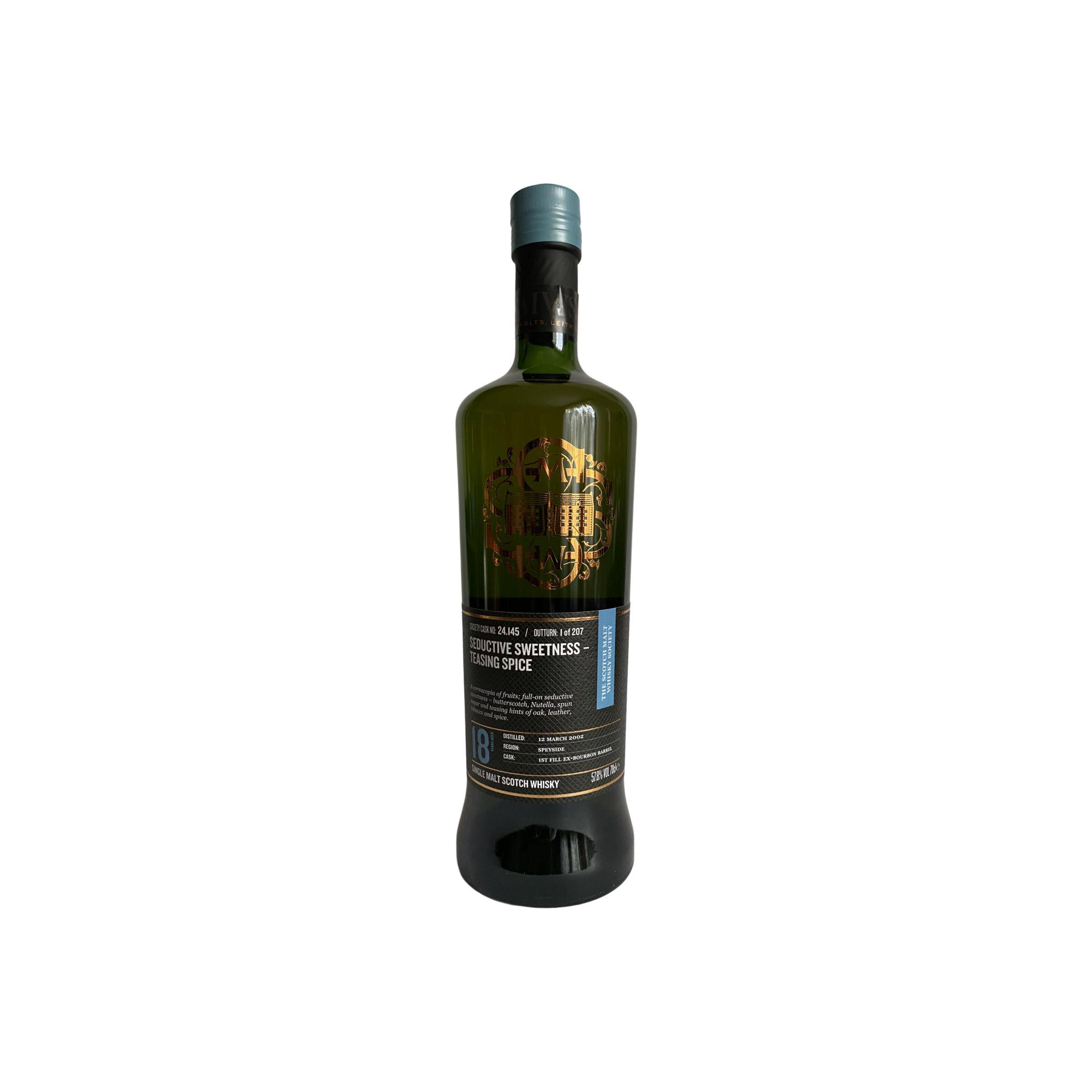 The Scotch Malt Whisky Society 2002 18 Years Single Malt Whisky