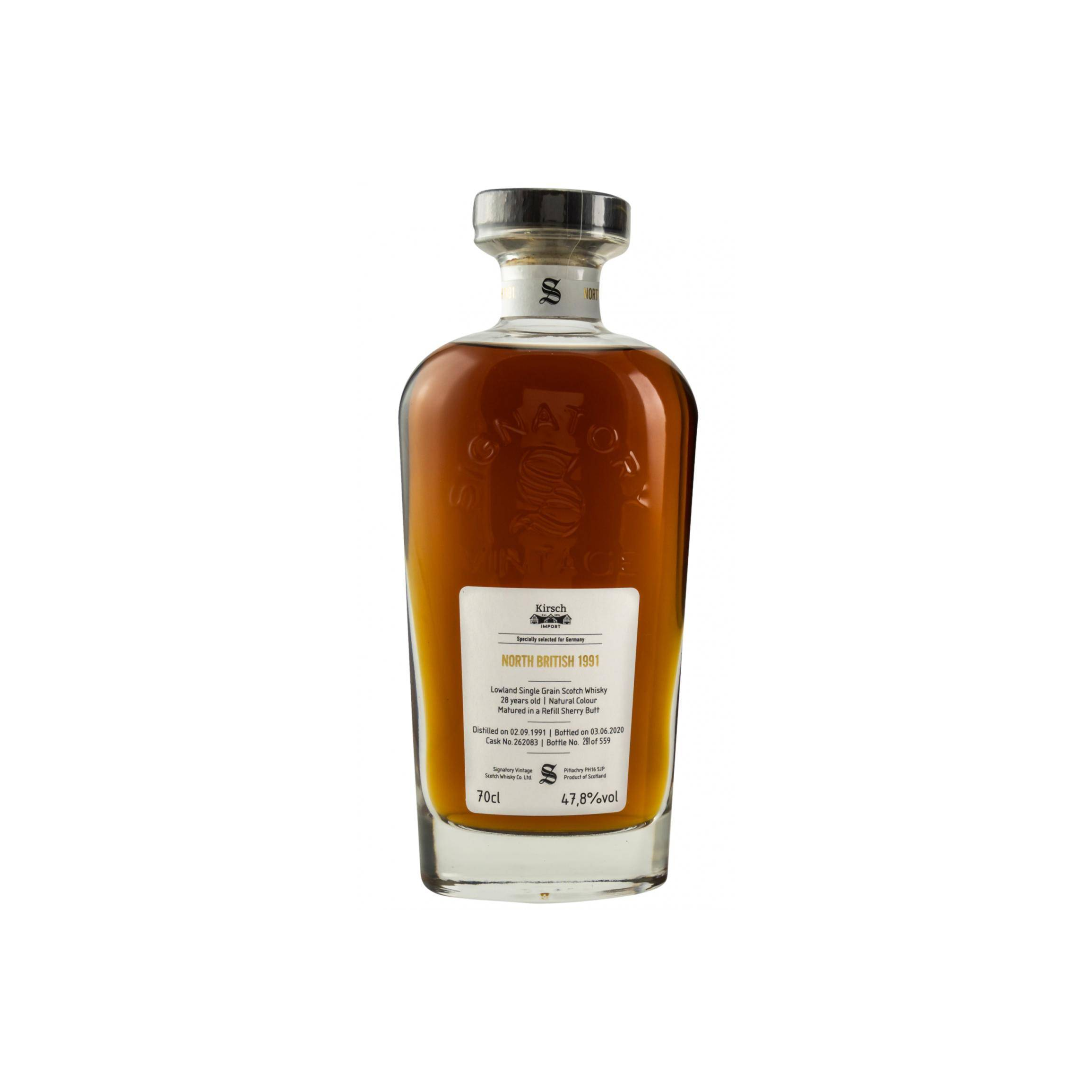 North British Cask Strength Collection 1991 28 Years Single Grain Whisky