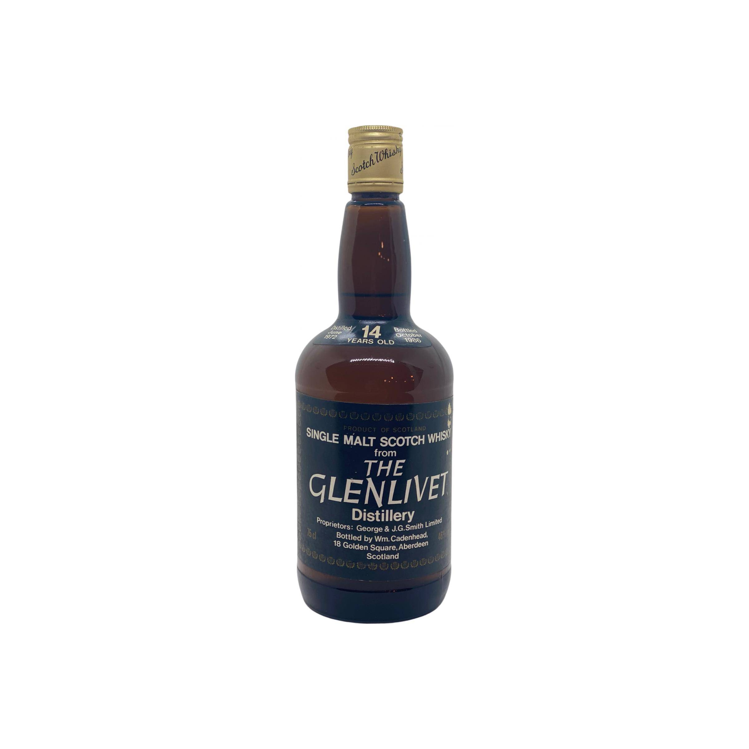 The Glenlivet 1972 14 Years Single Malt Whisky