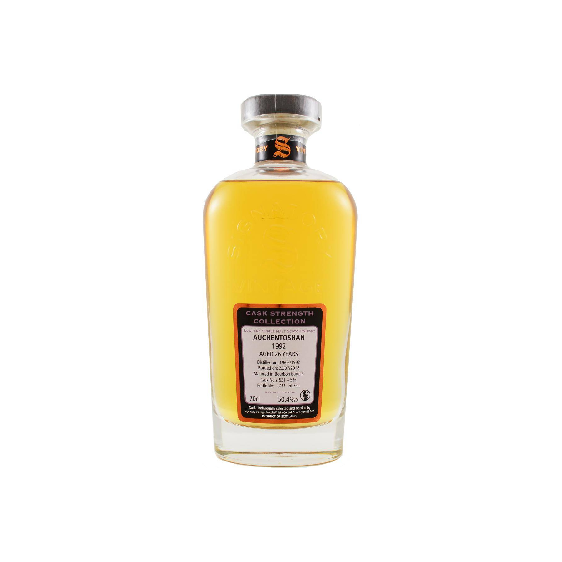 Auchentoshan Cask Strength Collection 1992 26 Years Single Malt Whisky