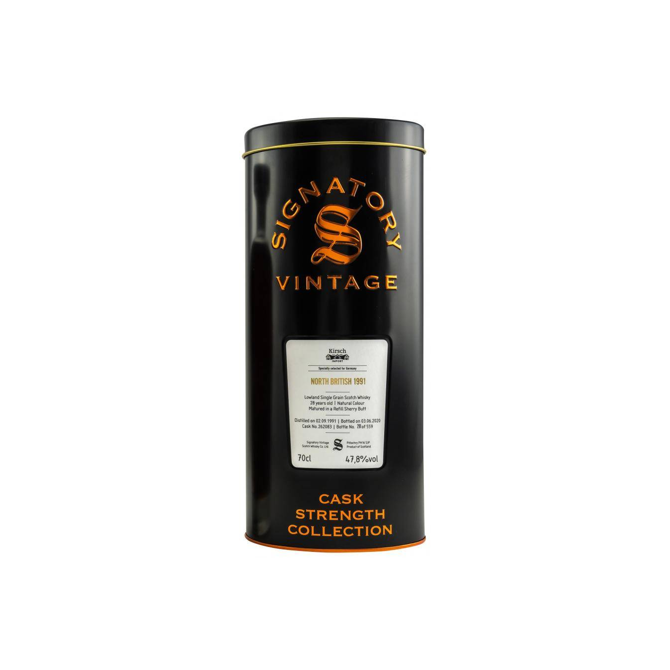 North British Cask Strength Collection 1991 28 Years Single Grain Whisky 2